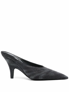 90Mm Irina Mules Durable Fabric Comfortable Build