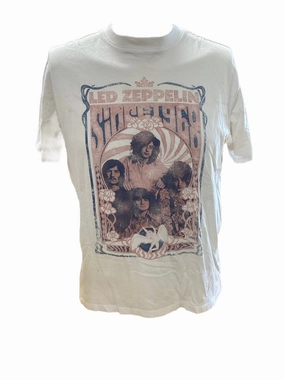 Abercrombie Men??s Led Zeppelin Shirt S Bold colors Bold Print