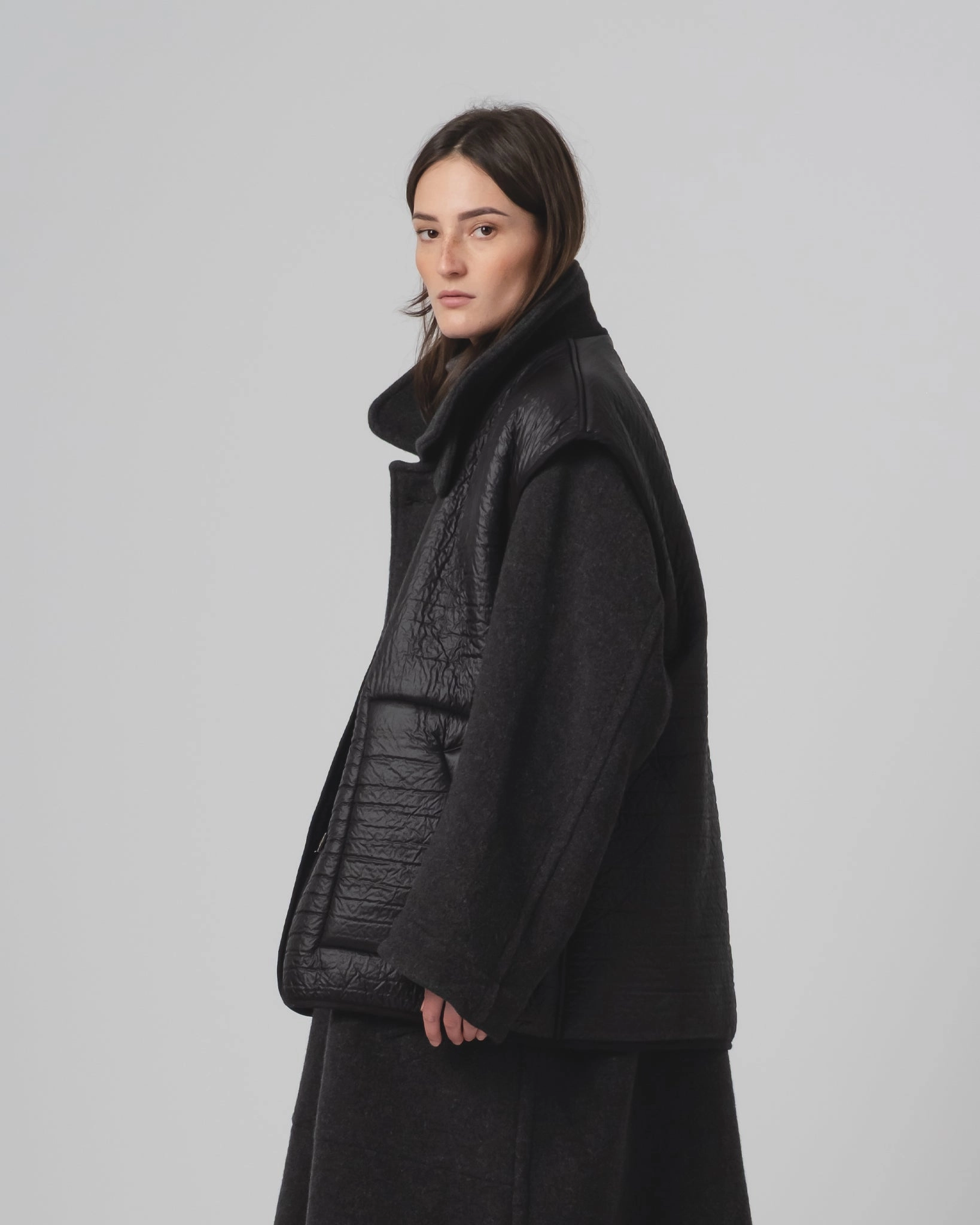 G.o.D Ridge Vest Piumino Nylon Black Collectible