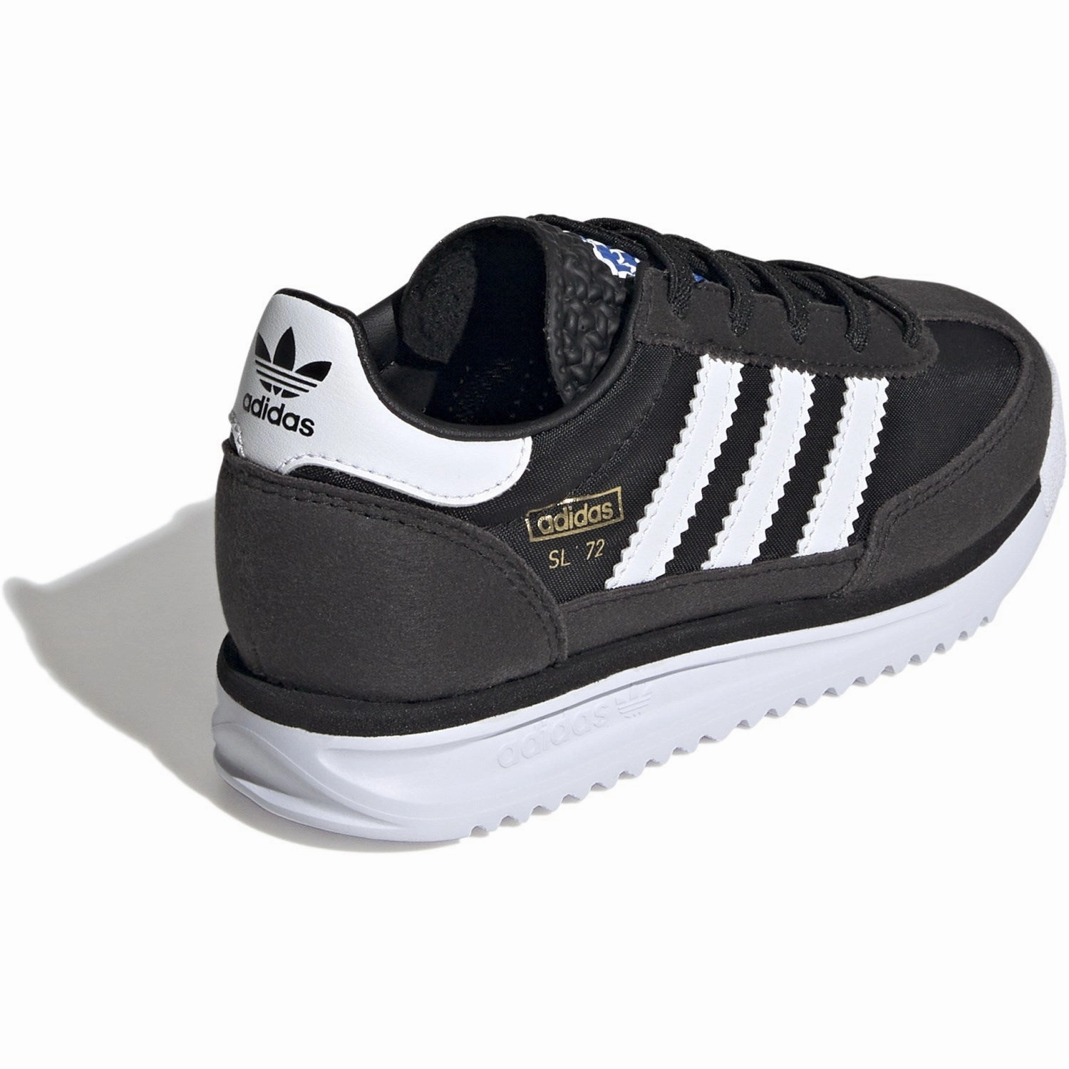 adidas Originals Core Black Ftwr White Blue Sl 72 Rs El C Sneakers Tear Resistant Upper