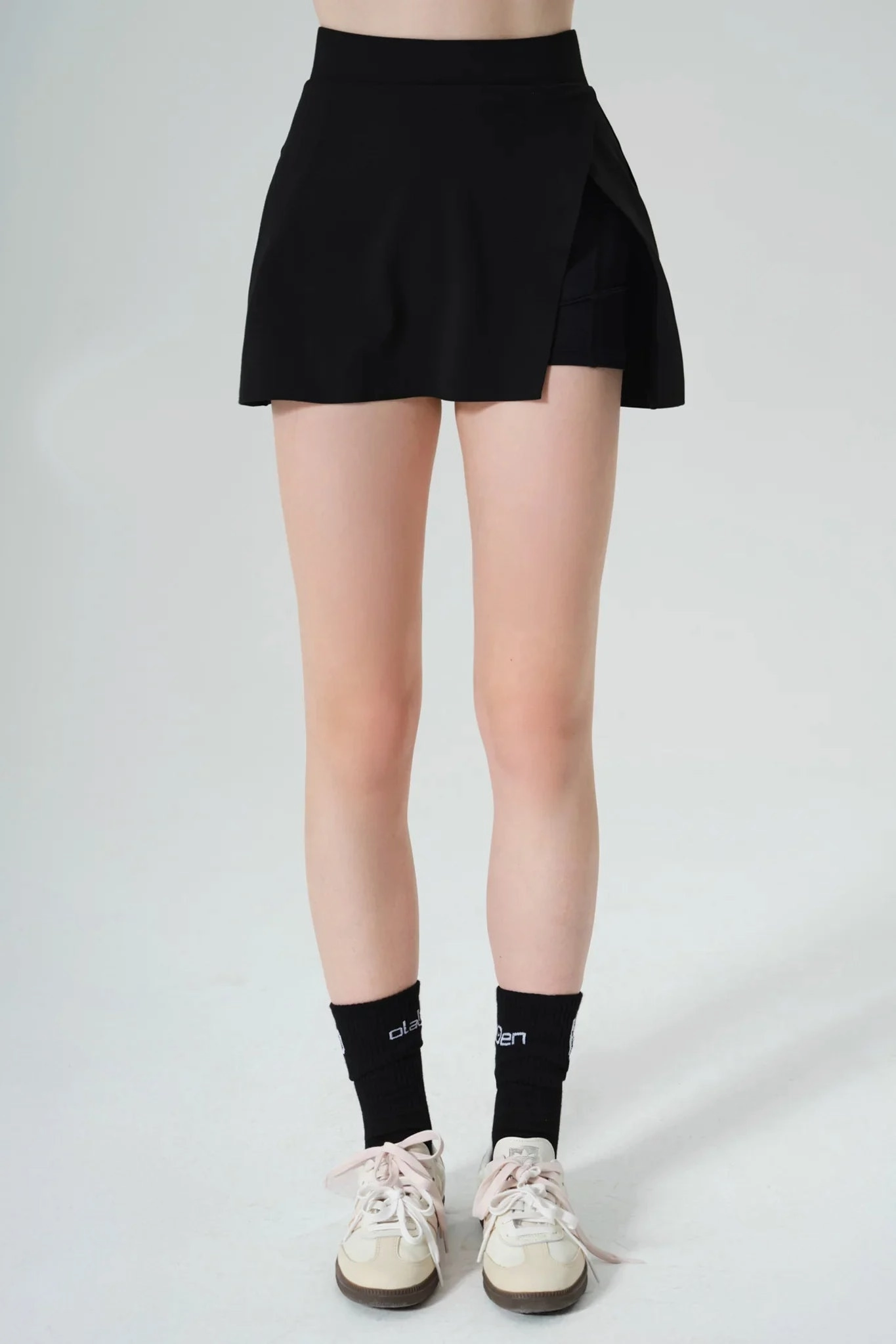 cycling outfit Performance Flex Active Mini Skirt - Black