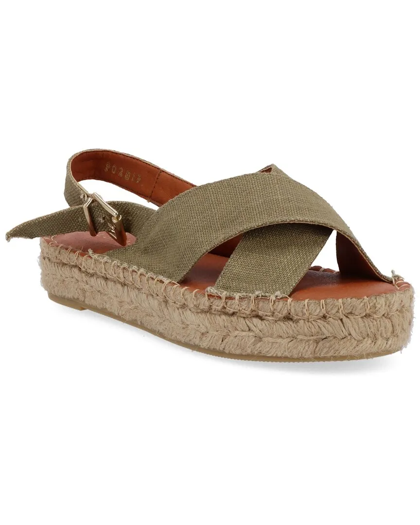 Rubber Sole ALOHAS Crossed Espadrille