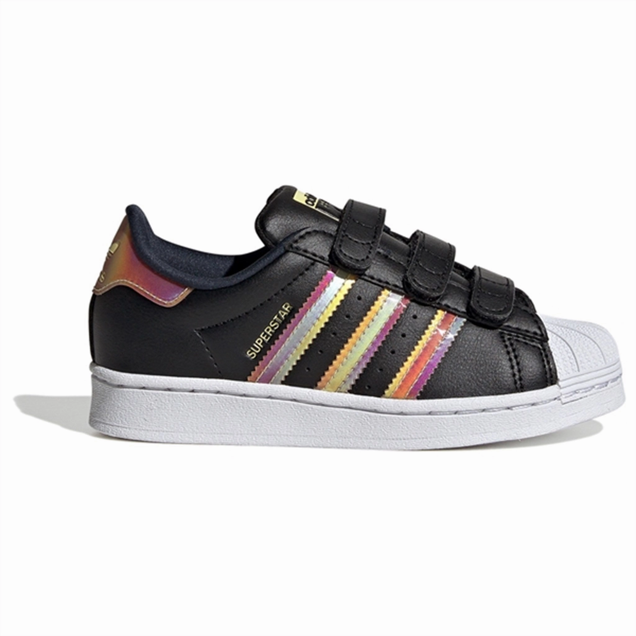 adidas Originals Superstar Sneakers Core Black / Purrus Outdoor Move Stable Heel Counter