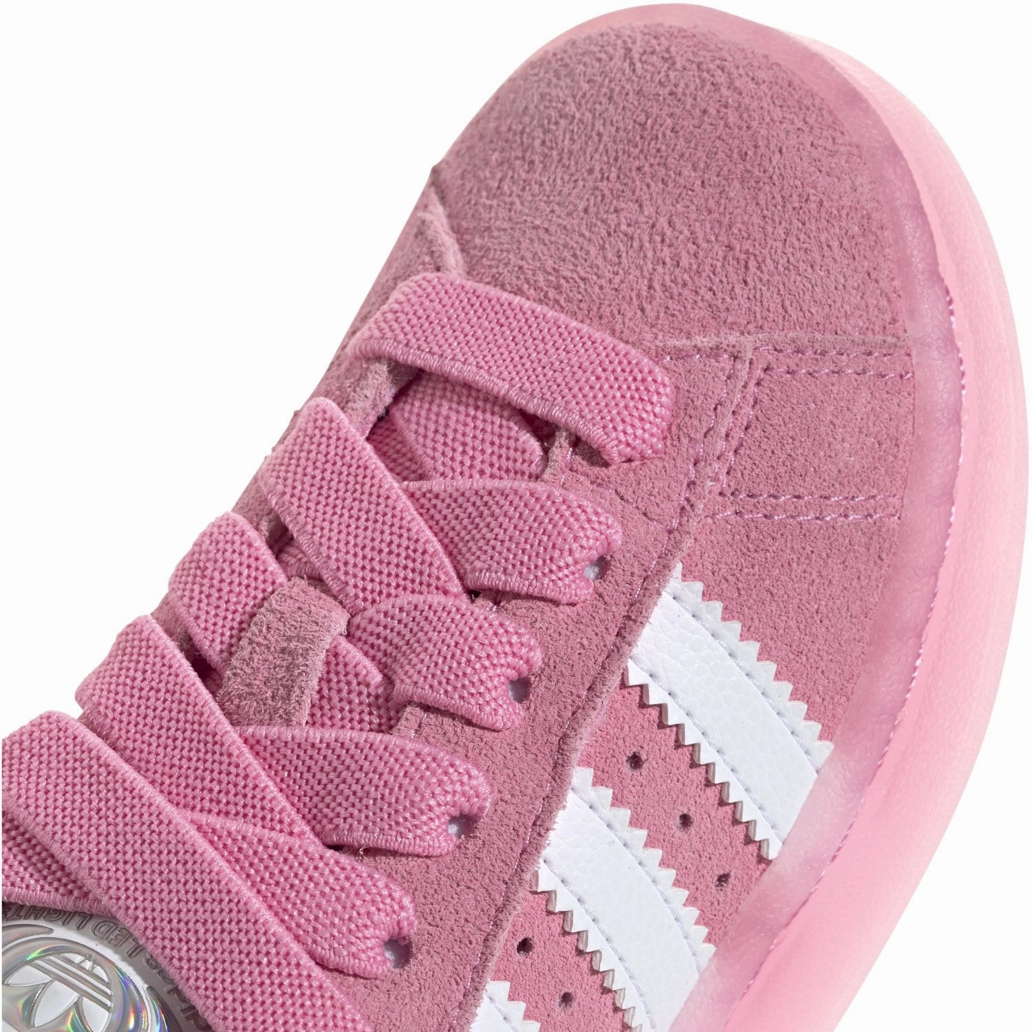 Effortless Walk adidas Originals Bliss Pink/Ftwr White/Clear Pink Campus 00S Led Lights Cf El C Sneakers