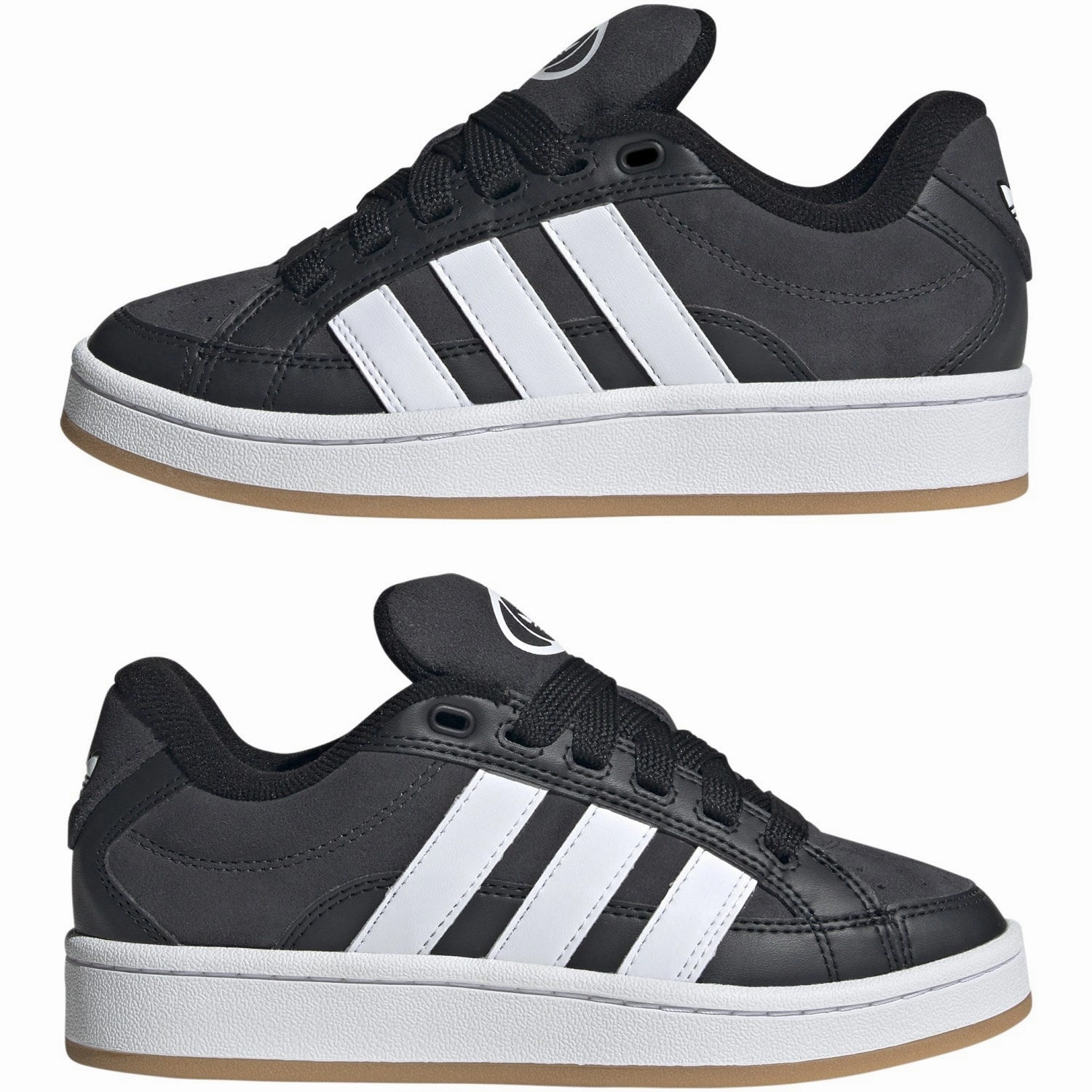 adidas Originals Carbon/Ftwr White/Core Black Campus 00S Beta J Sneakers Thermal Regulation Layer Ankle friendly
