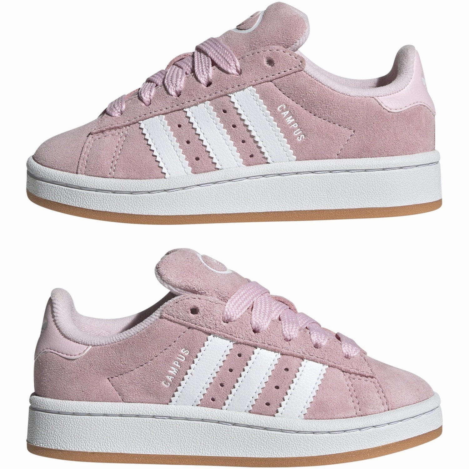 Dual Density Insole Built-In Lining adidas Originals Clear Pink/Ftwr White/Gum 2 Campus 00S C Sneakers