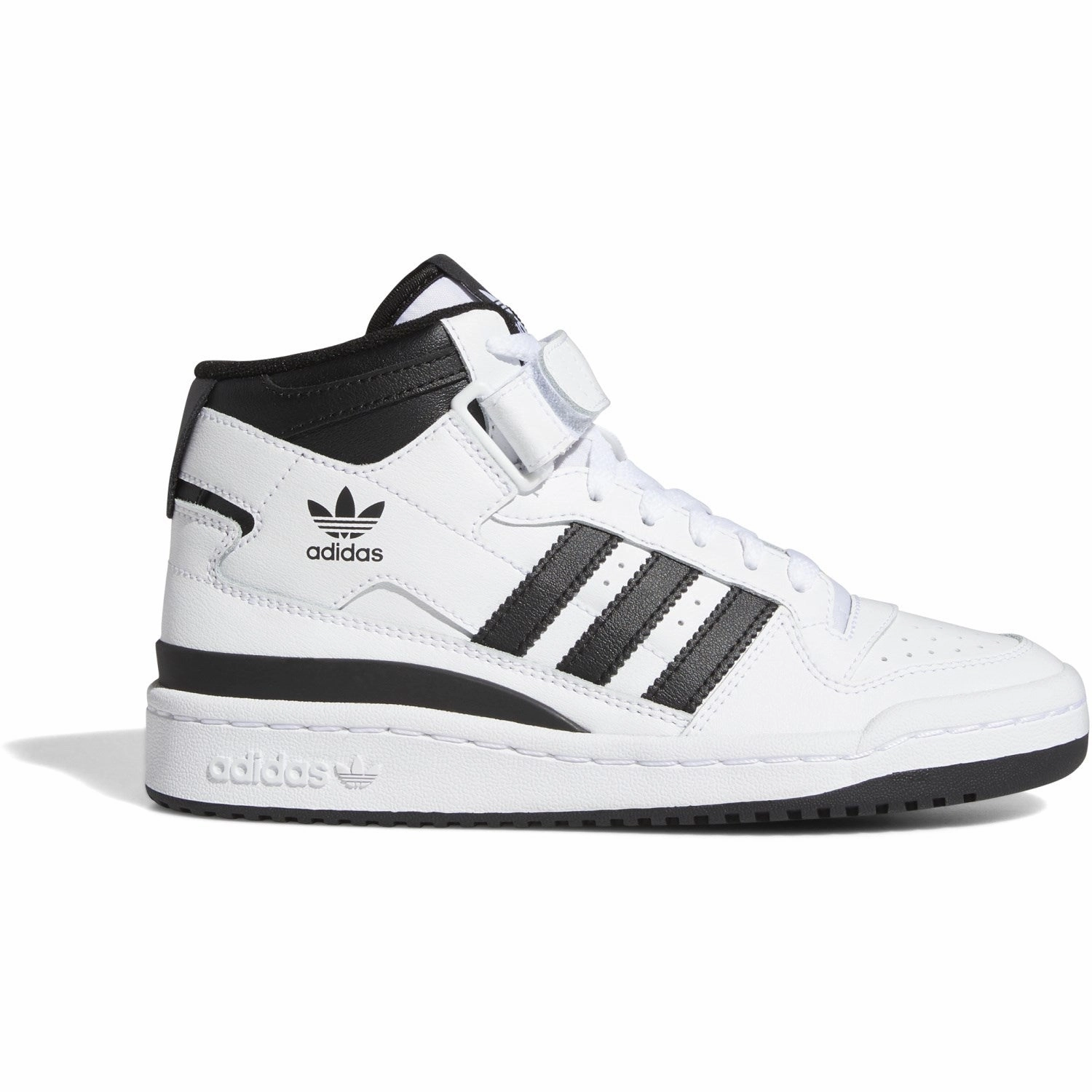 Molded Arch Contour adidas Originals Cloud White/Core Black/Cloud White Forum Mid J Sneakers