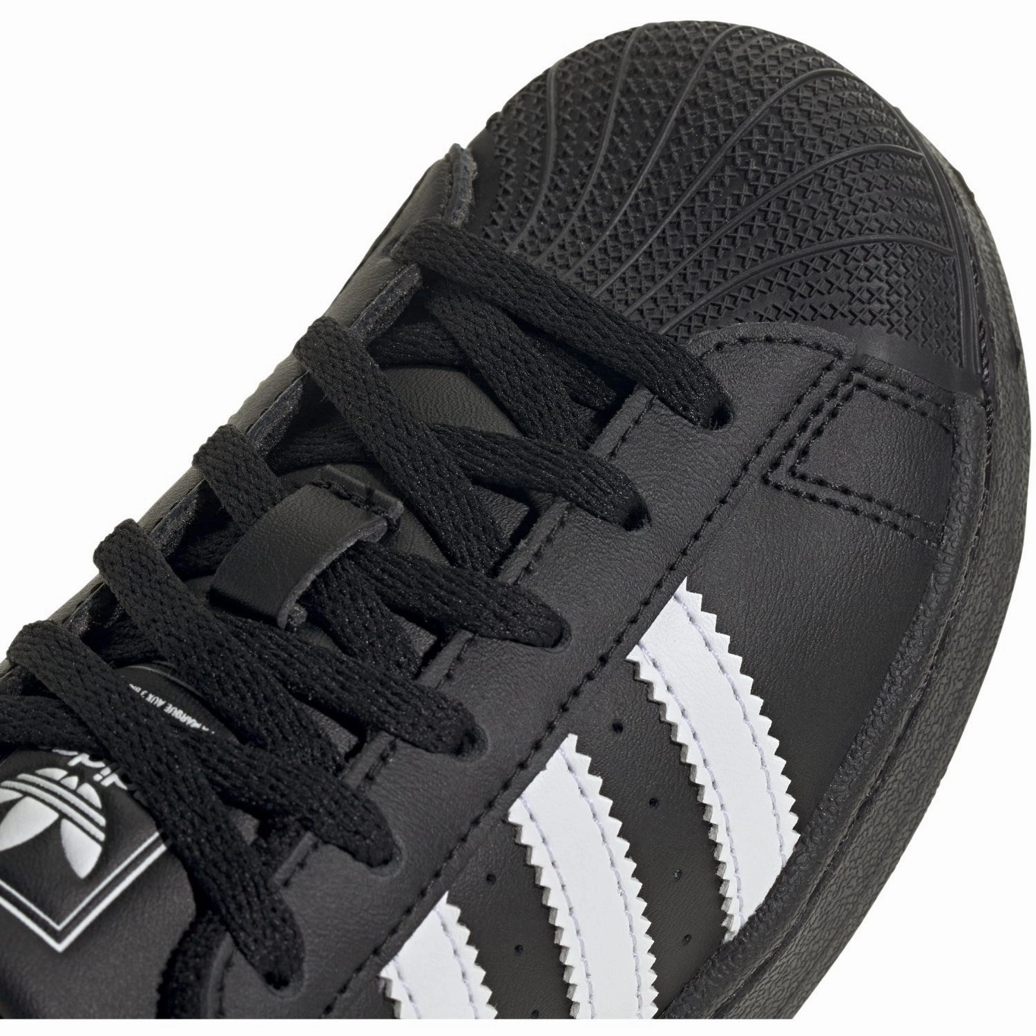 Relaxed shock absorption adidas Originals Core Black/Ftwr White/Core Black Superstar Ii C Sneakers