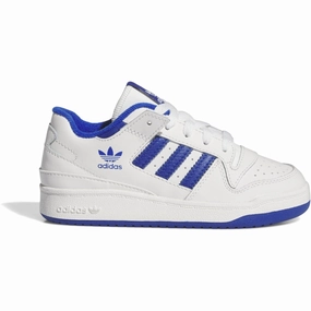 All Gender adidas Originals Core White/Team Royal Blue/Core White Forum Low Cl C Sneakers
