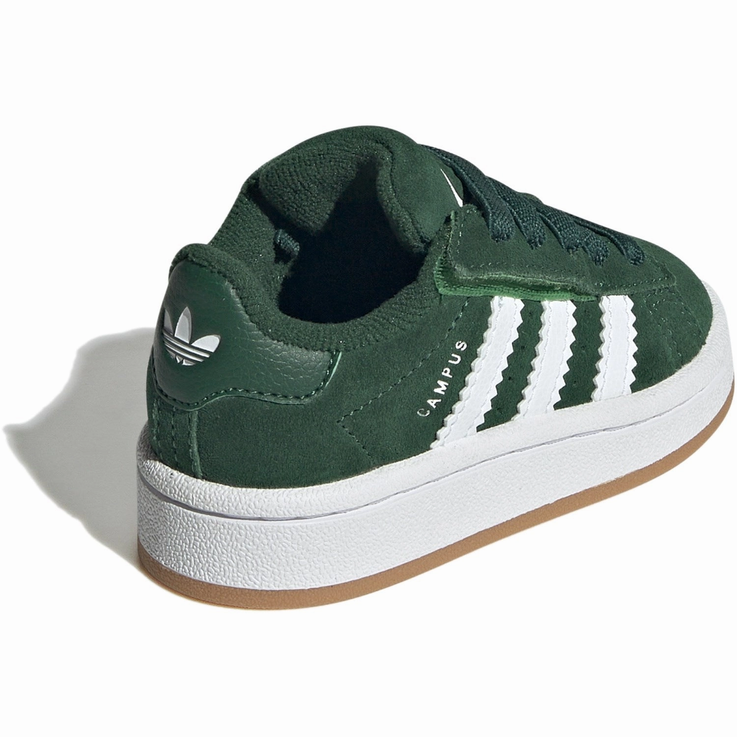 adidas Originals Dark Green / Cloud White / Gum Campus 00S Cf El I Sneakers Lightweight Cushion Walk Smooth