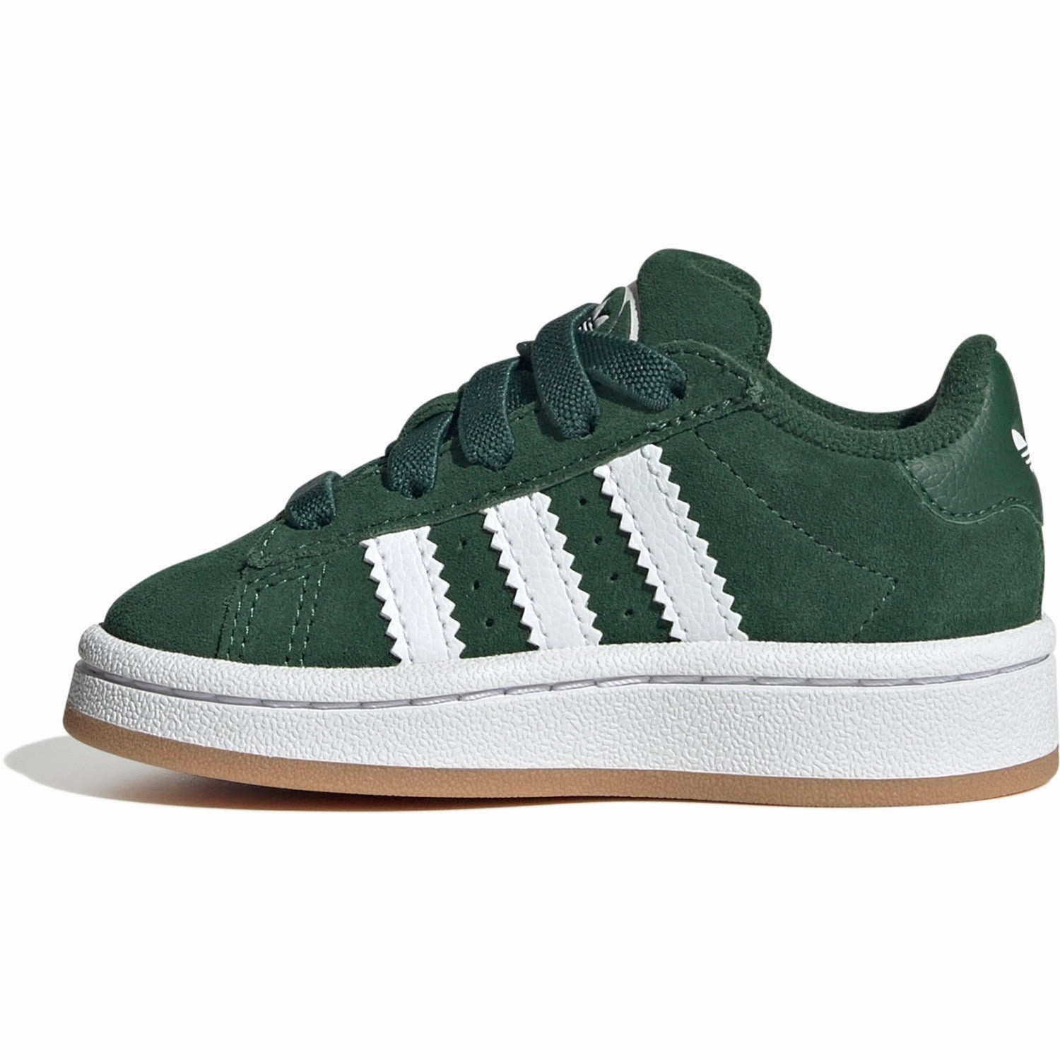 Heat Resistant Outsole adidas Originals Dark Green / Cloud White / Gum Campus 00S Cf El I Sneakers