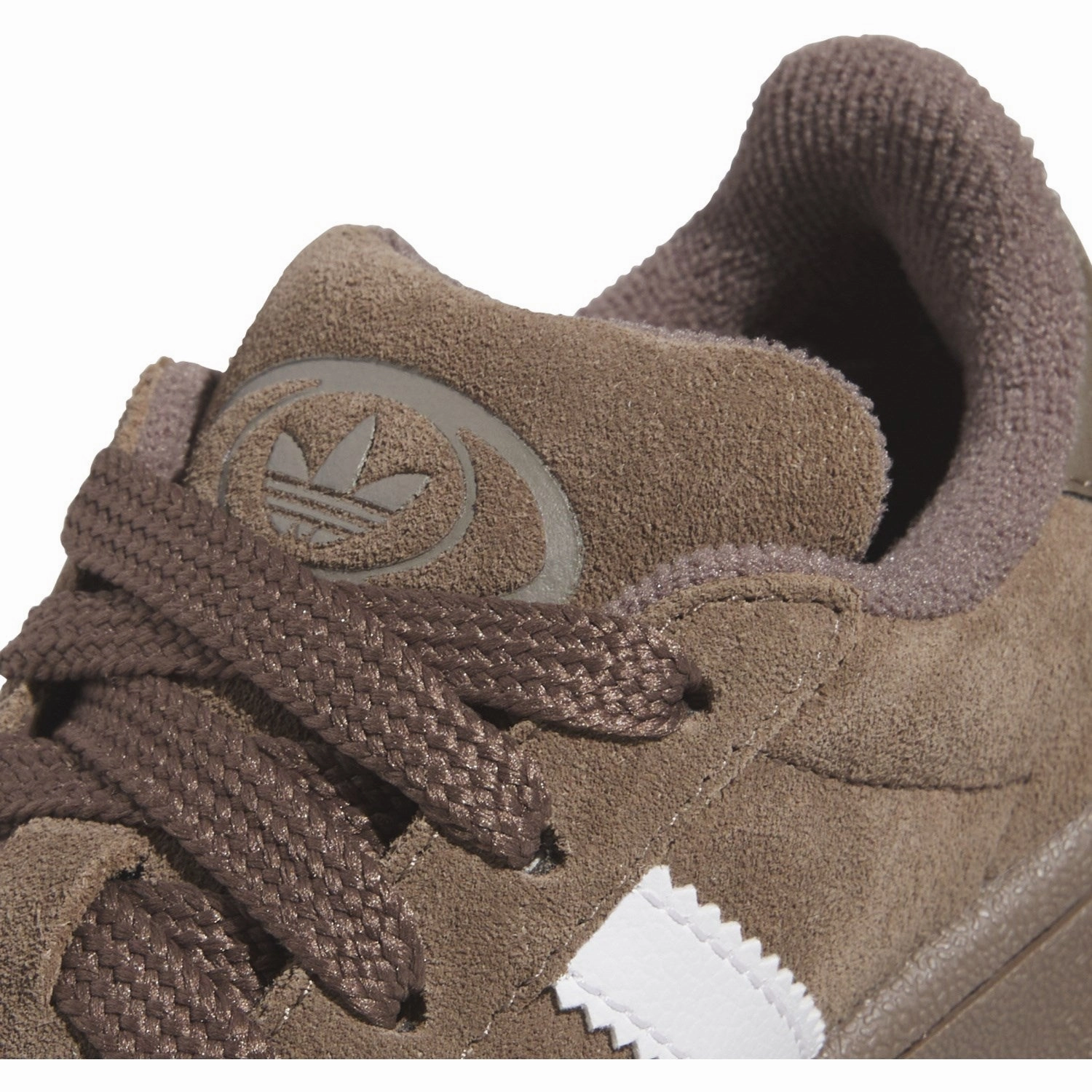 adidas Originals Earth Strata/Ftwr White/Gum 3 Campus 00S C Sneakers Lightweight EVA Foam Wide