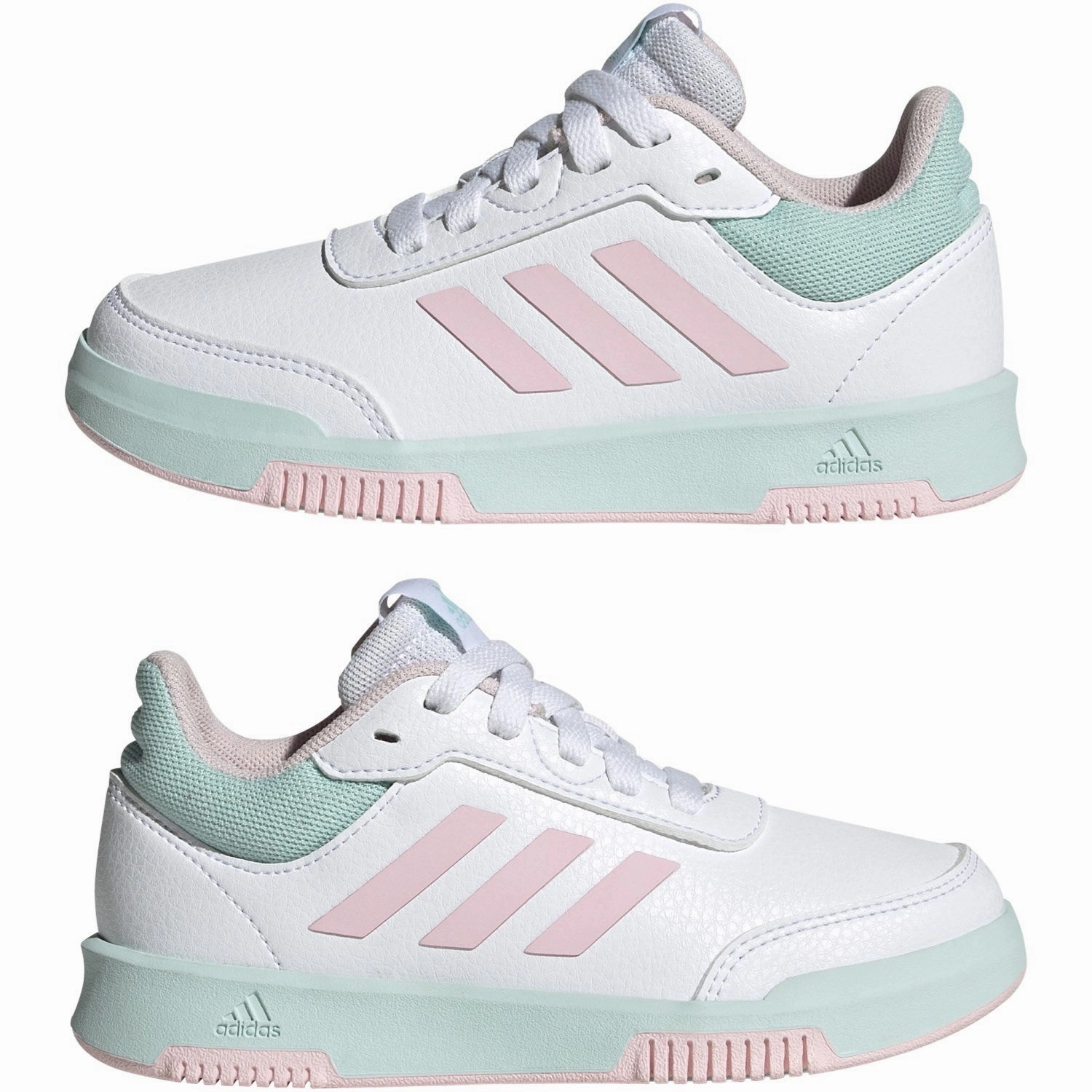 High Top Design adidas Originals Ftwr White/Clear Pink/Semi Flash Aqua Tensaur Sport 2.0 K Sneakers
