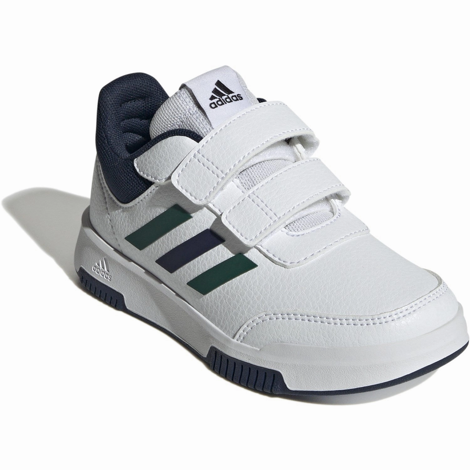 Comfortable toe box adidas Originals Ftwr White/Collegiate Green/Collegiate Navy Tensaur Sport 2.0 Cf K Sneakers
