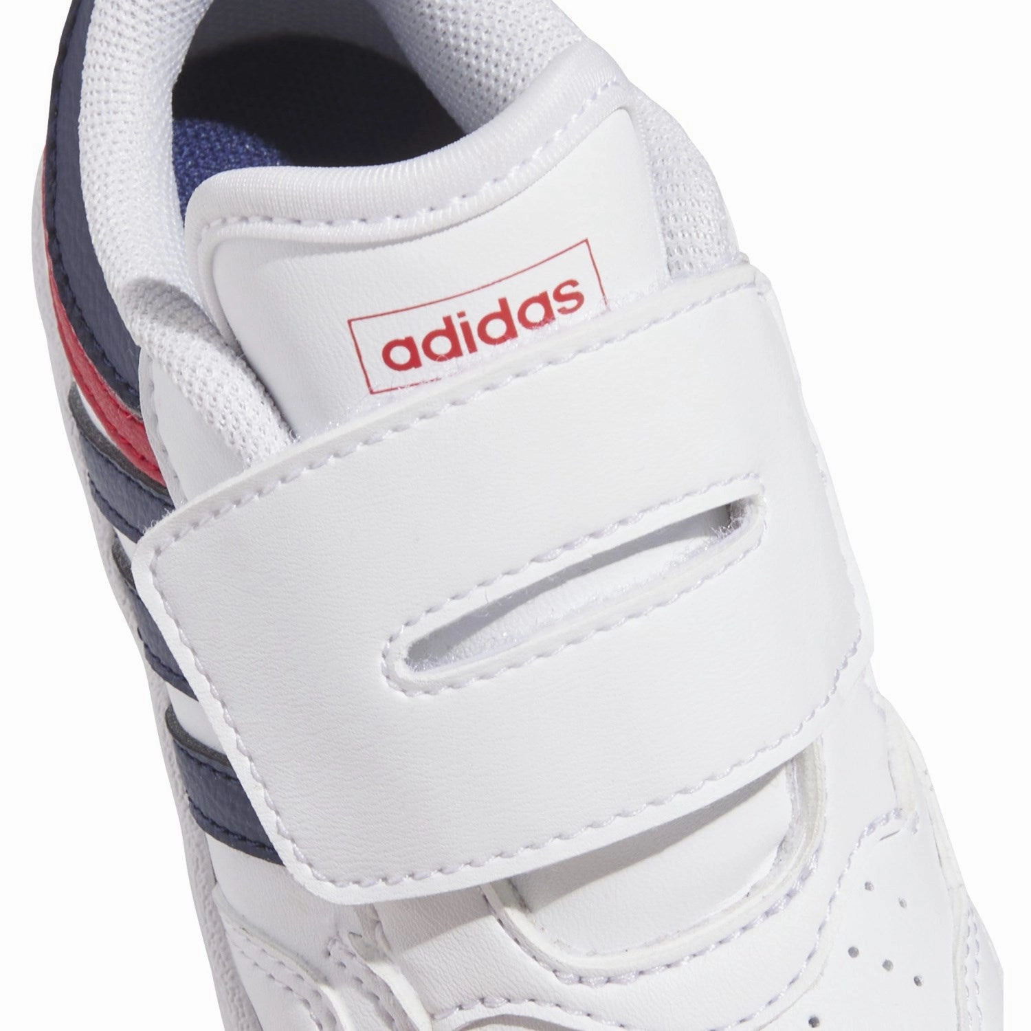 Eco Friendly Foam adidas Originals Ftwr White/Dark Blue/Better Scarlet Hoops 4.0 Cf I Sneakers