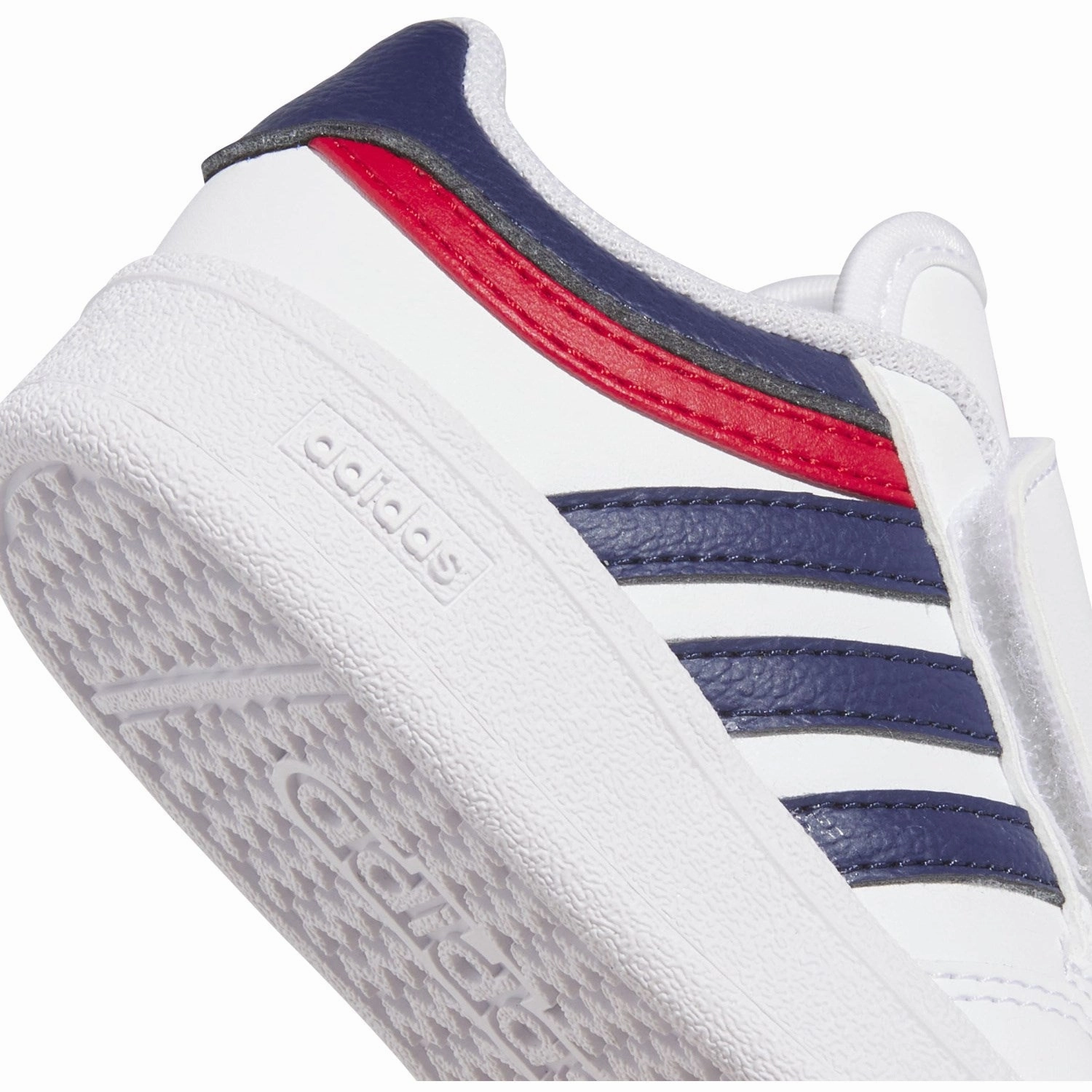 Rubber Traction Pods adidas Originals Ftwr White/Dark Blue/Better Scarlet Hoops 4.0 Cf I Sneakers