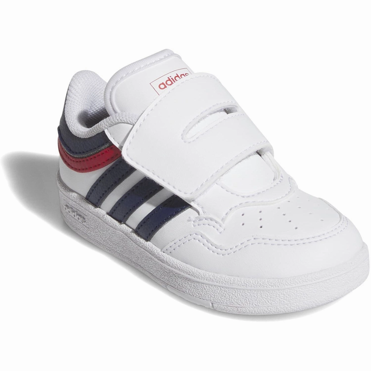 adidas Originals Ftwr White/Dark Blue/Better Scarlet Hoops 4.0 Cf I Sneakers Unbeatable Traction Stay Dry