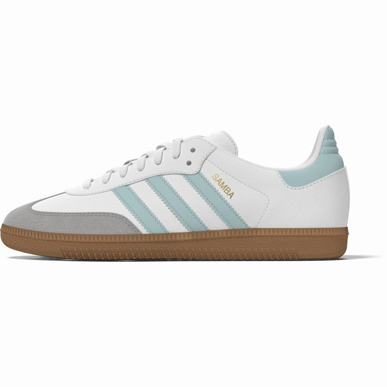 Agility Focus adidas Originals Ftwr White/Semi Flash Aqua/Gum 3 Samba Og J Sneakers