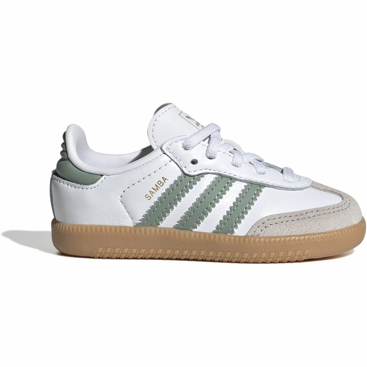 Sports Class adidas Originals Ftwr White/Silver Green/Gum 3 Samba Og El I Sneakers