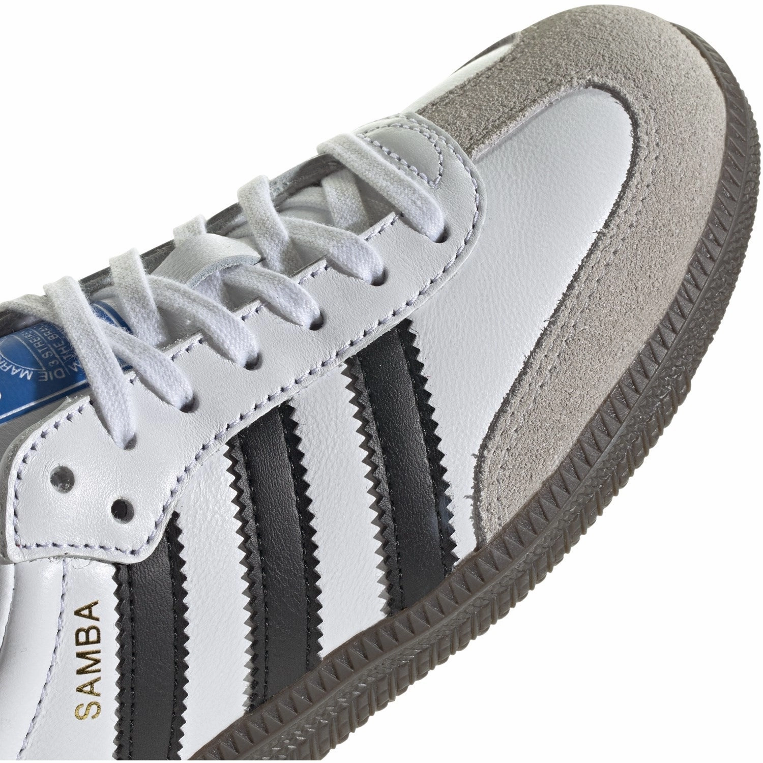 WideFit Pure Lines adidas Originals Ftwwht/Cblack/Gum5 Samba Og J Sneakers