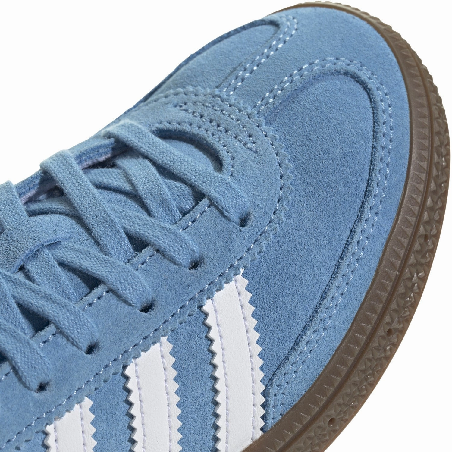 adidas Originals Light Blue/Ftwr White/Gum5 Handball Spezial C Sneakers Textured Outsole