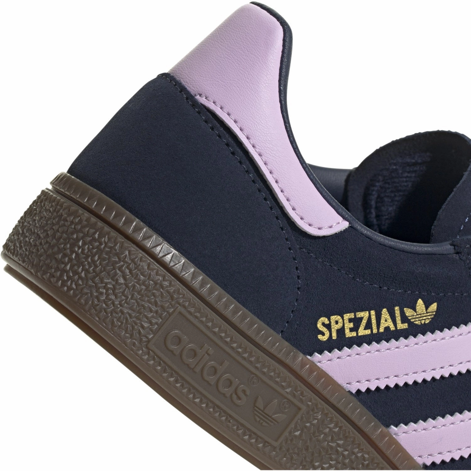 Low Profile Sole adidas Originals Night Indigo/Orchid Fusion/Gum5 Handball Spezial J Sneakers