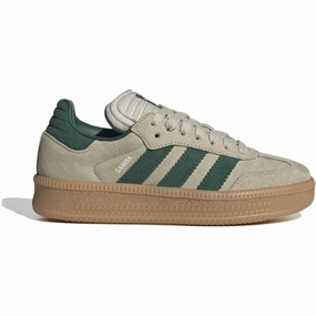 adidas Originals Putty Grey/Collegiate Green/Gum 3 Samba Xlg J Sneakers Versatile Trend Flexible Steps