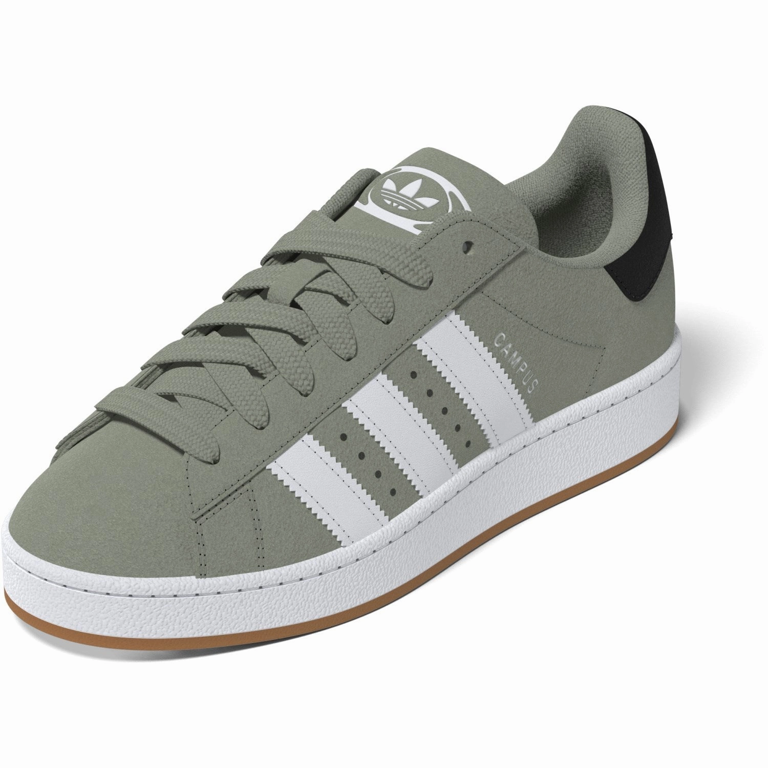 Unbeatable cushioning adidas Originals Silver Green/Ftwr White/Gum 2 Campus 00S J Sneakers