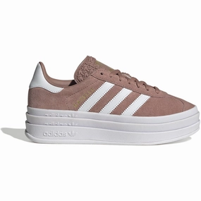 EverydayUse Shock Diffusing Platform adidas Originals Warm Clay/Ftwr White/Gold Met. Gazelle Bold J Sneakers