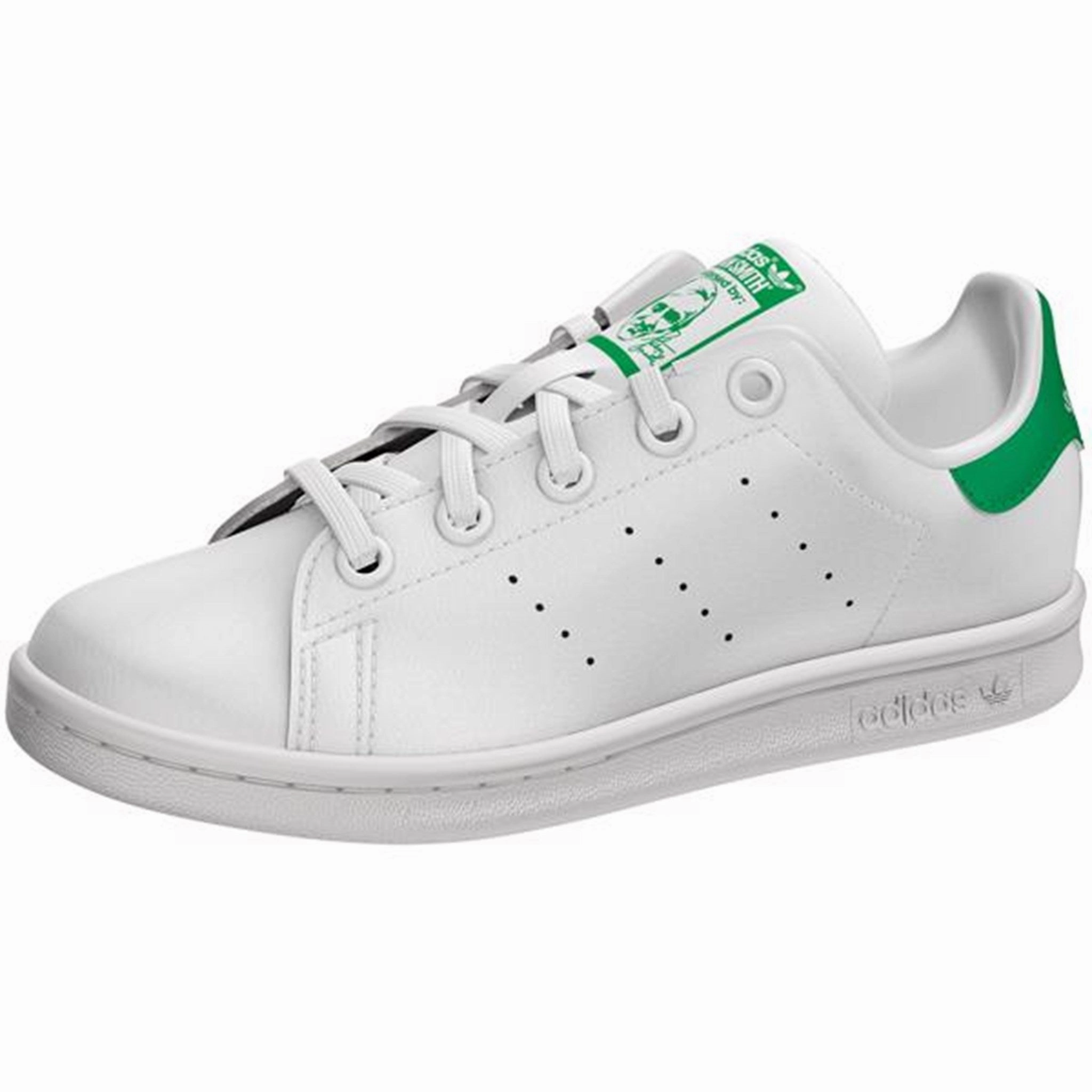 adidas Stan Smith Sneakers White/Green Quick Pace Non Marking Sole