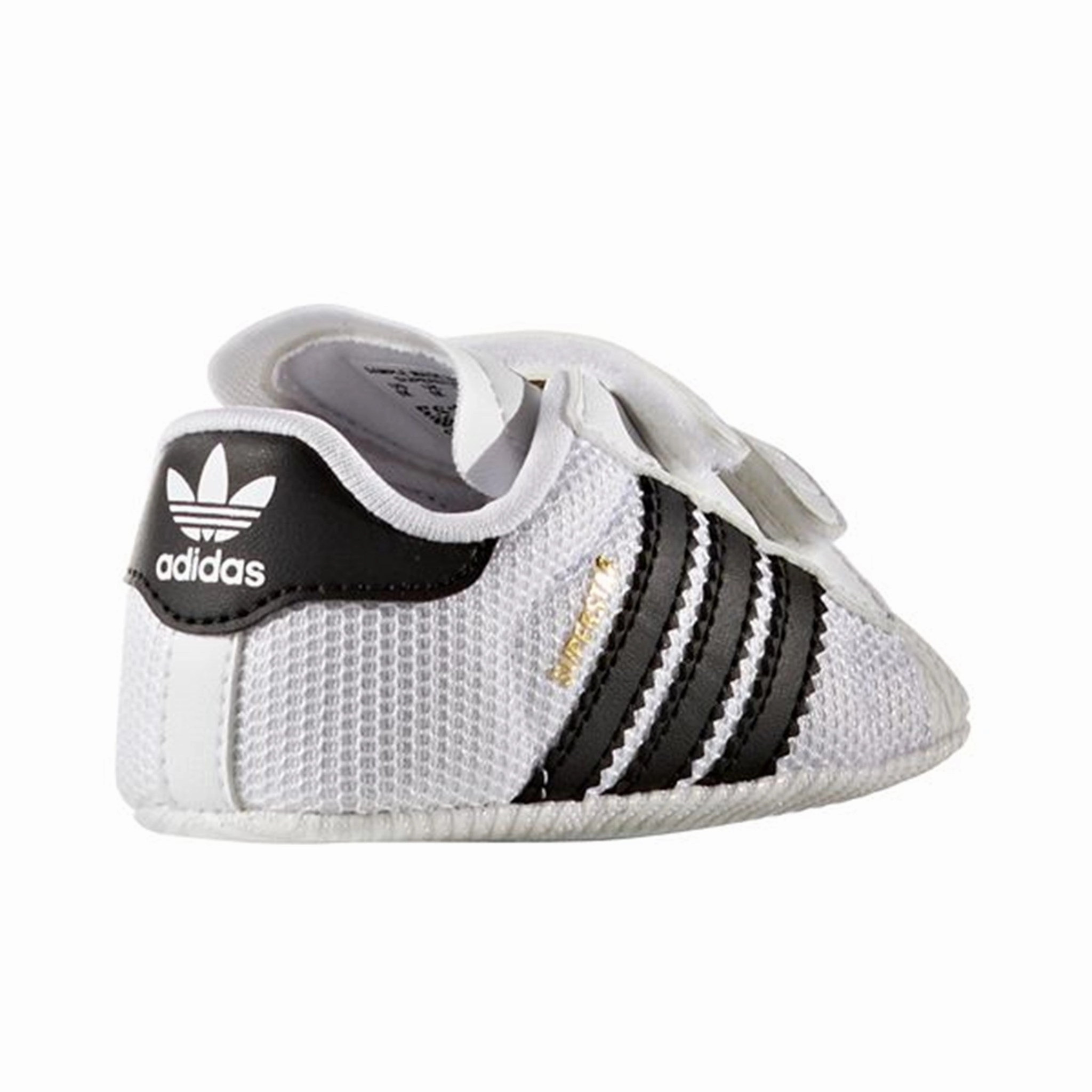 adidas Superstar Baby Sneakers White/Black S79916 Wear Resistant Outsole