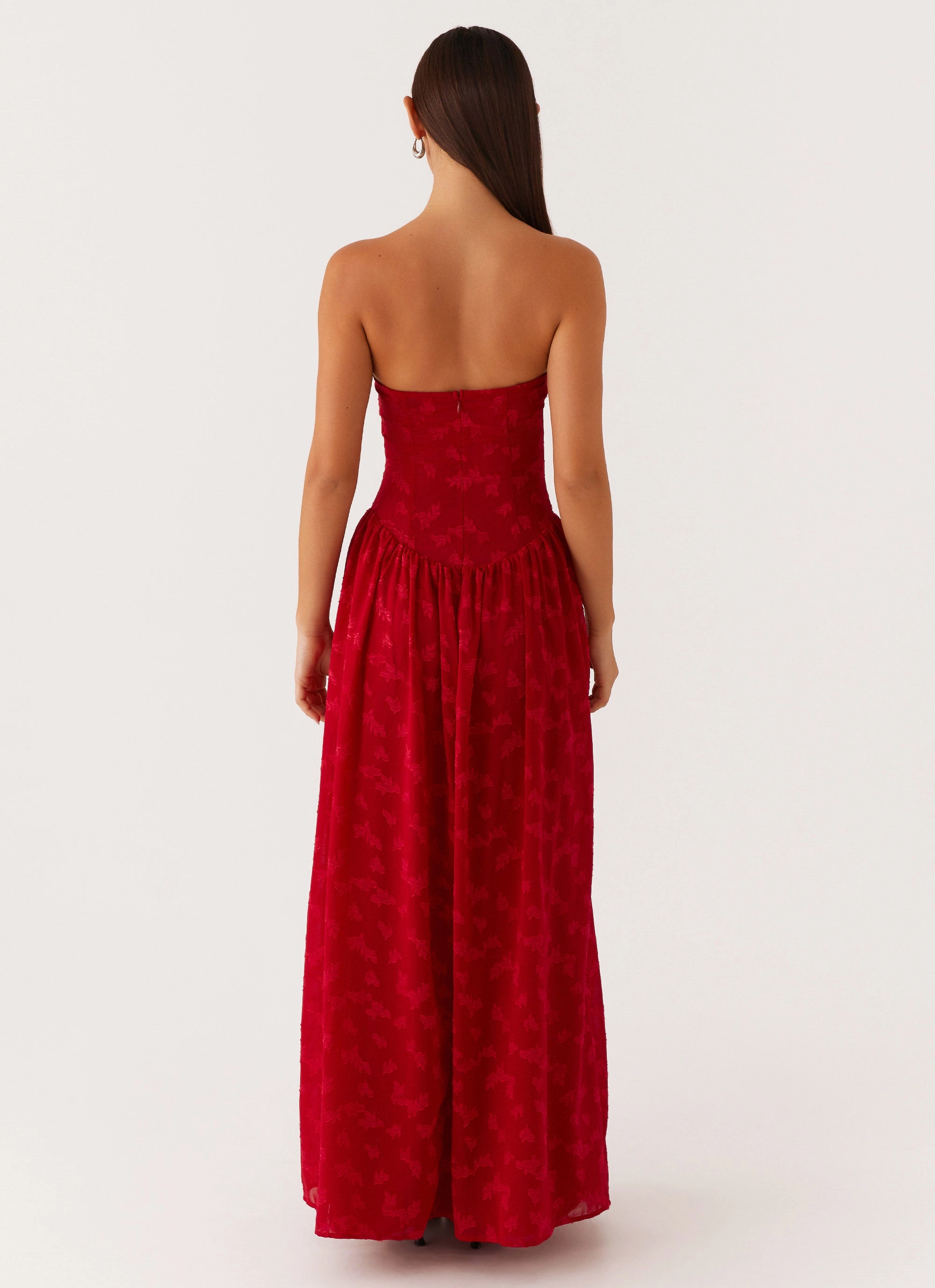 Light Wrap Adira Maxi Dress - Red