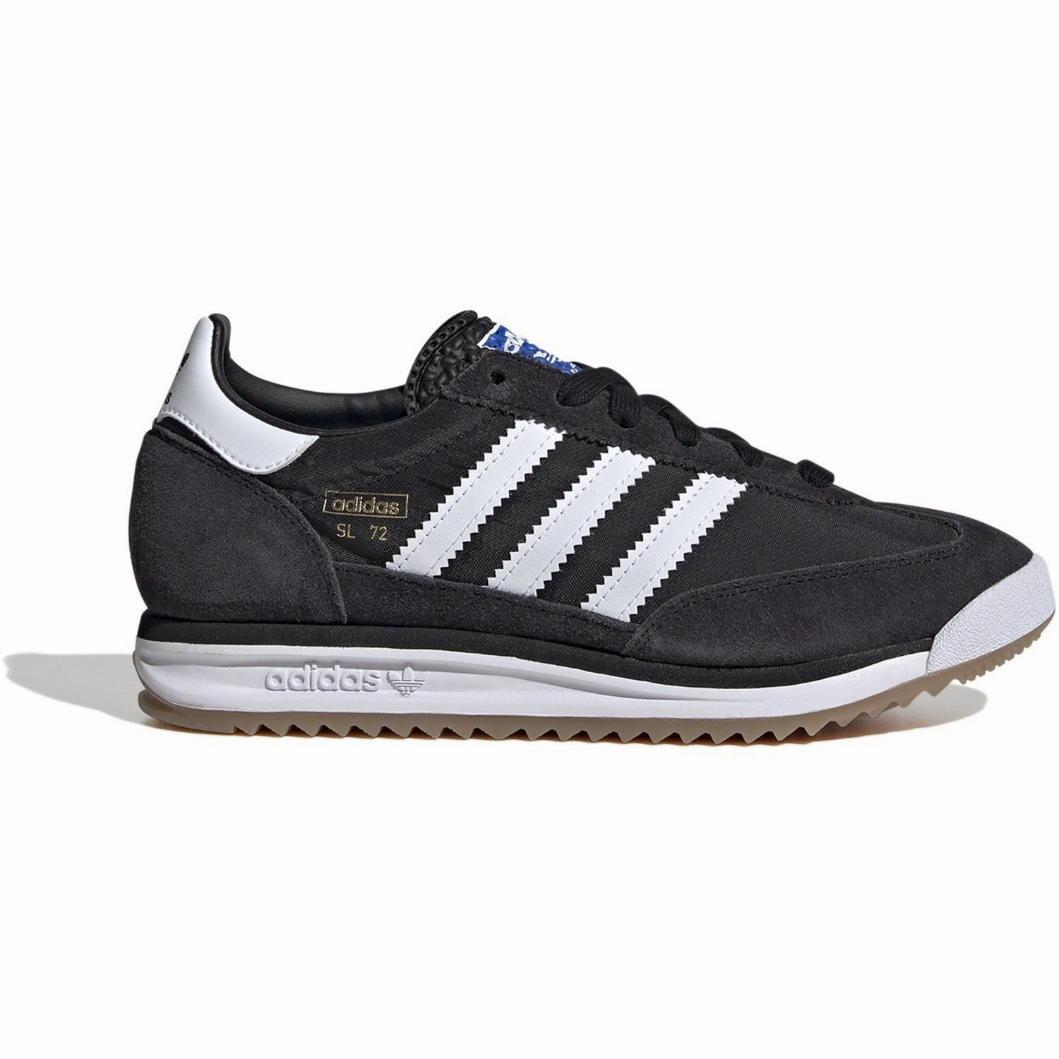 adidas Originals Core Black/Ftwr White/Blue Sl 72 Rs J Sneakers Quick Dry Interior