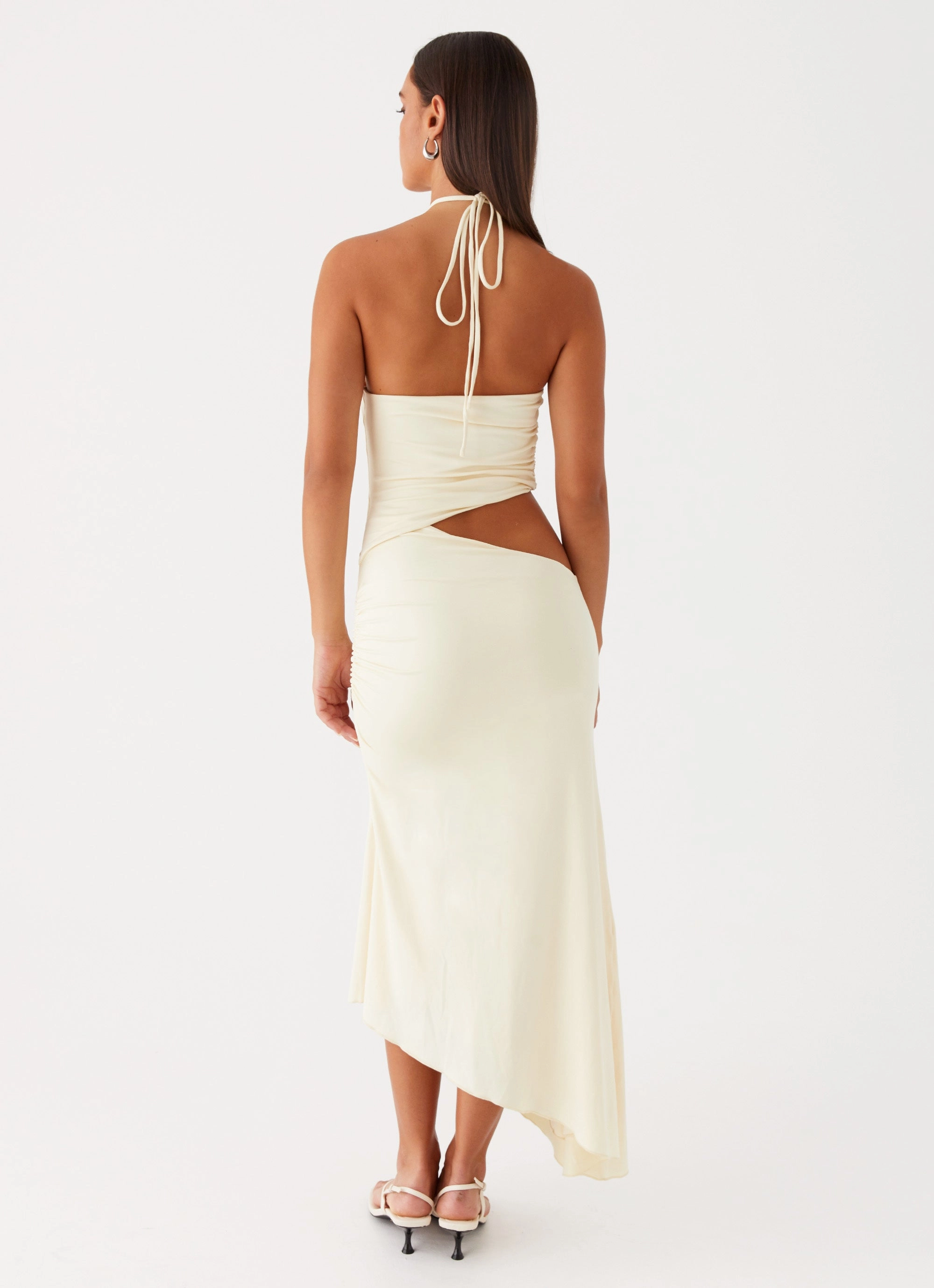 Minimalist Style Tasha Maxi Dress - Lemon