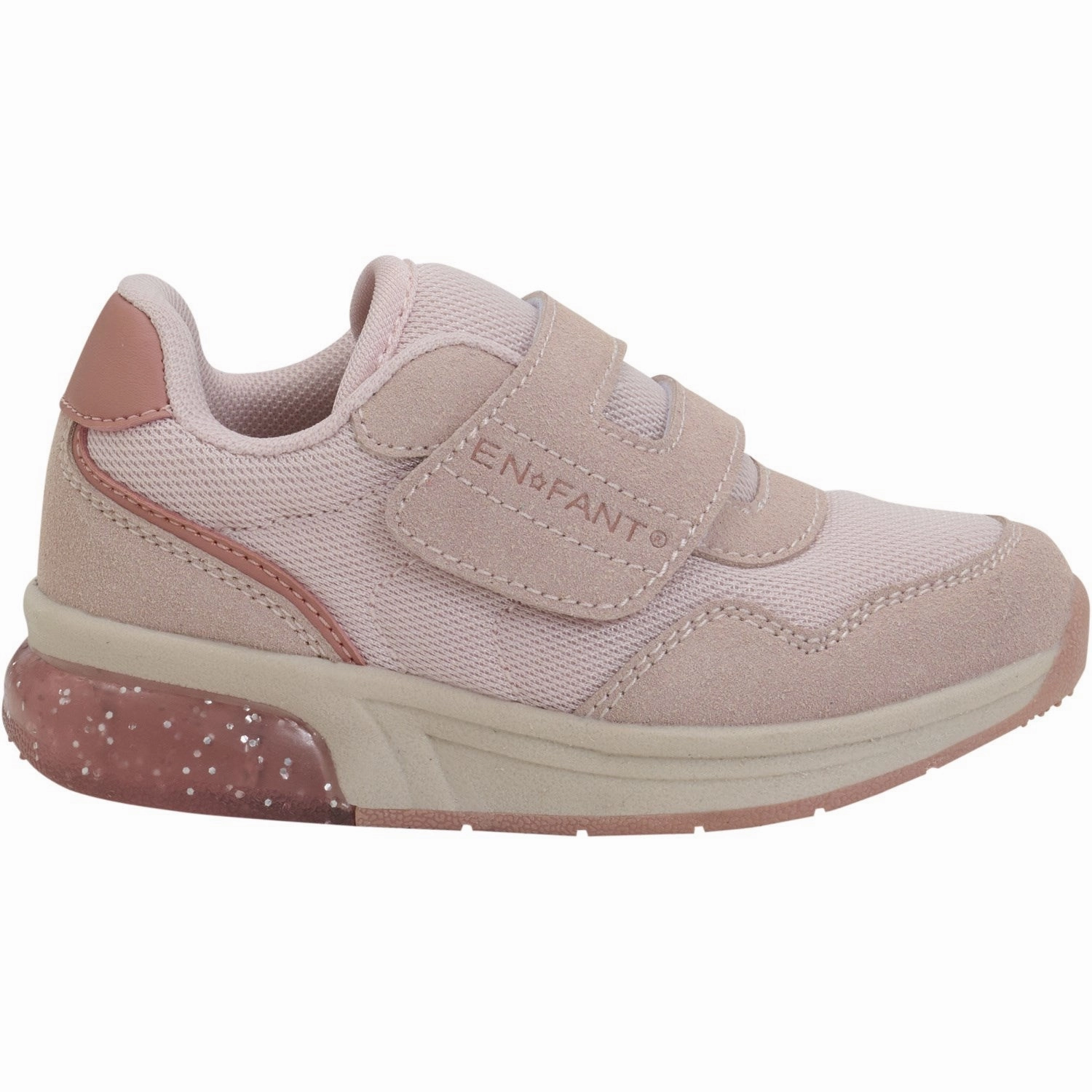 Outdoors Ready Smart Motion En Fant Sepia Rose Sneakers Velcro w. Light