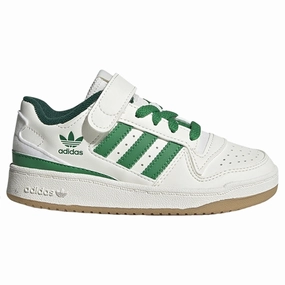 Tuned Rocker Geometry adidas Basketball Forum Low C Sneakers White / Green