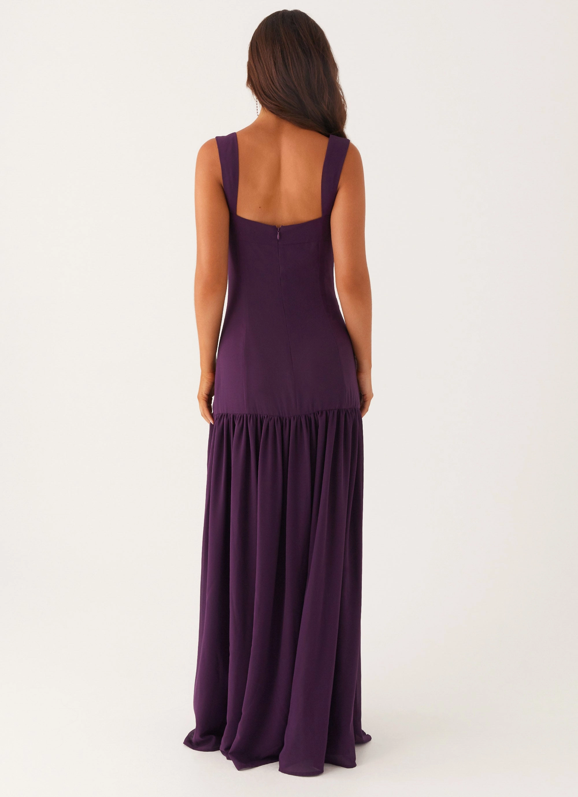 Sharp Design Alberta Maxi Dress - Mulberry