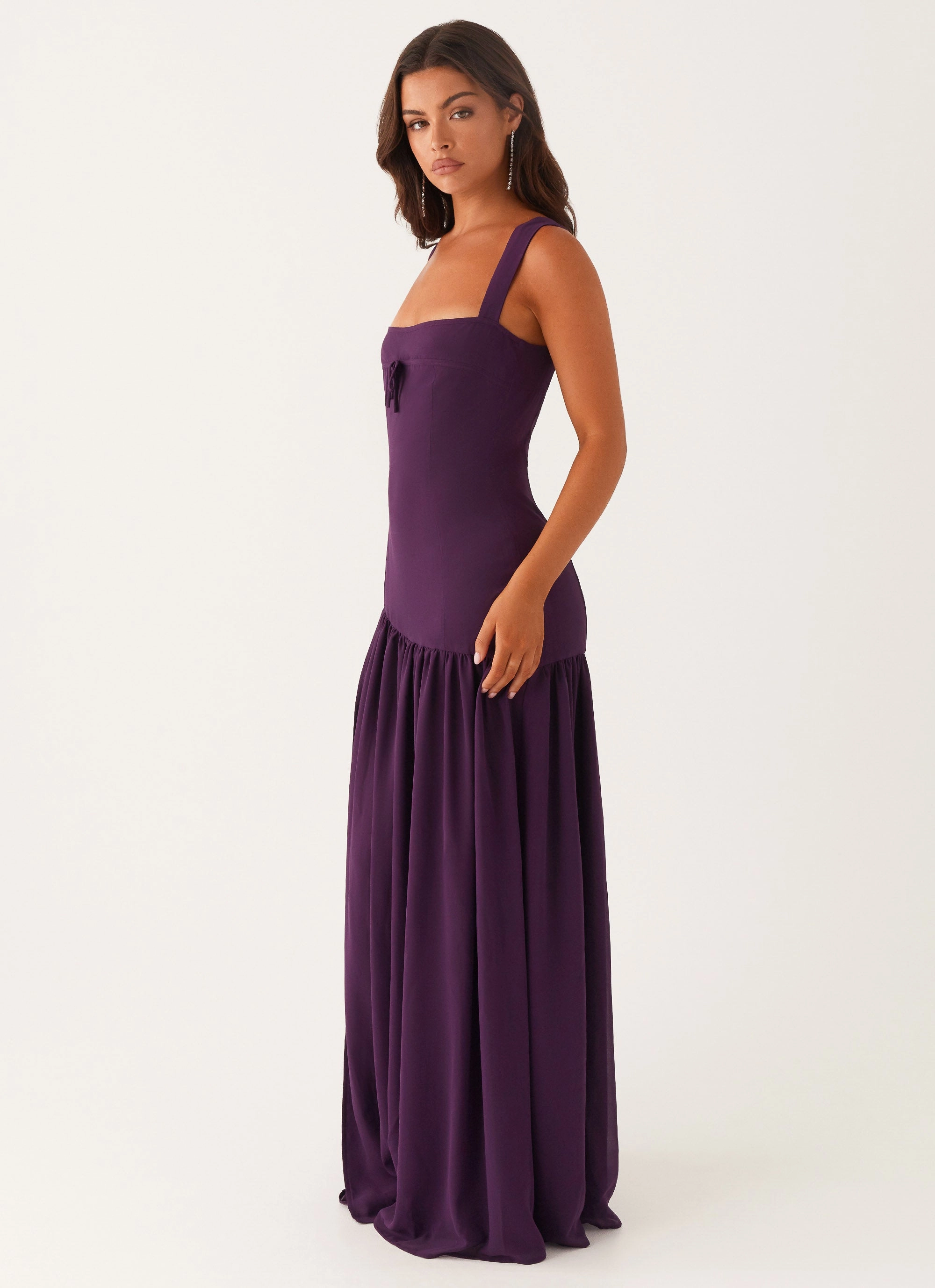 Alberta Maxi Dress - Mulberry Perfect Fit
