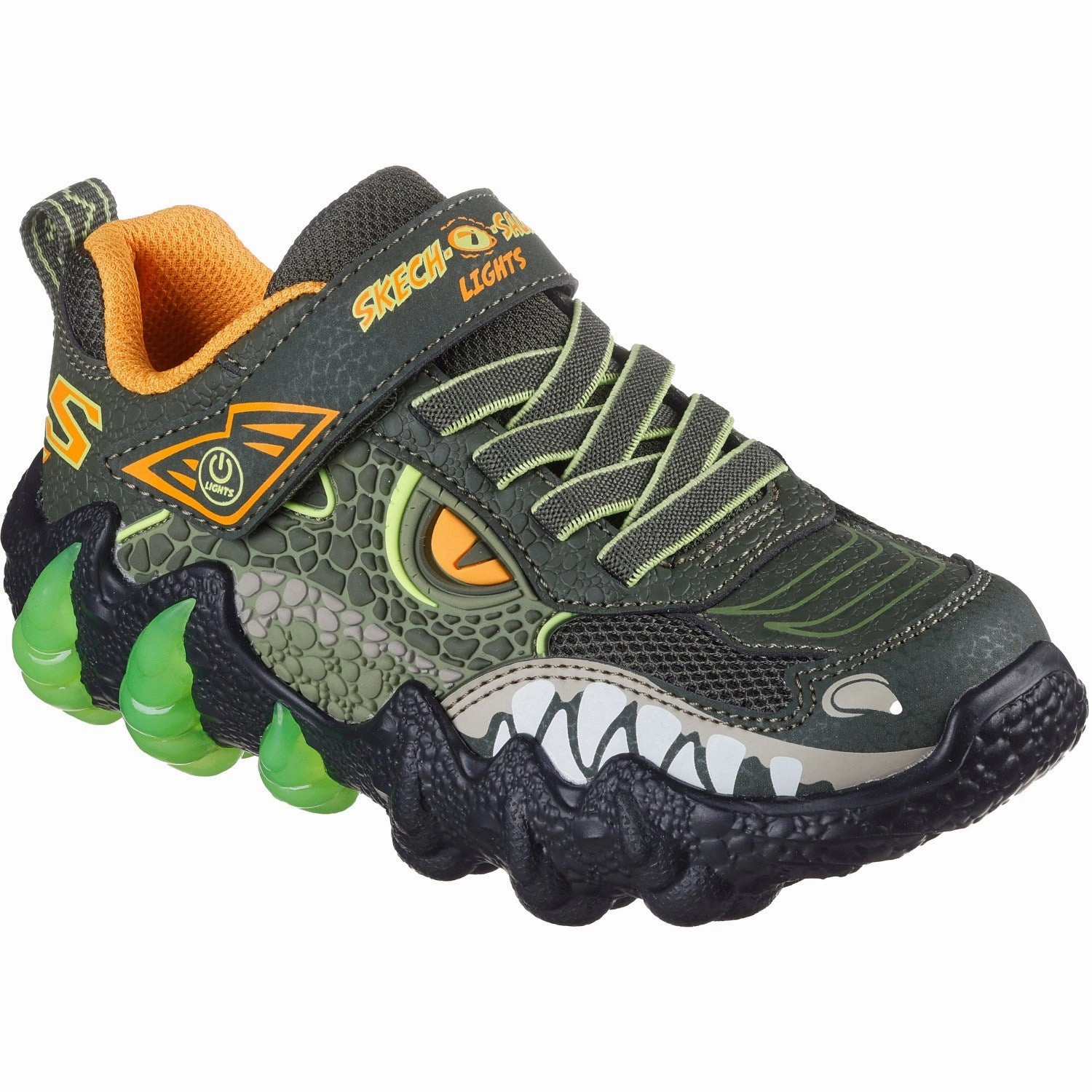 Sturdy Build Skechers Skech-O-Saurus Lights Bc Sneakers