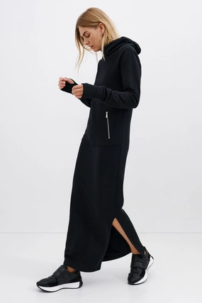 Monochrome Mood Allen Sweatshirt Dress