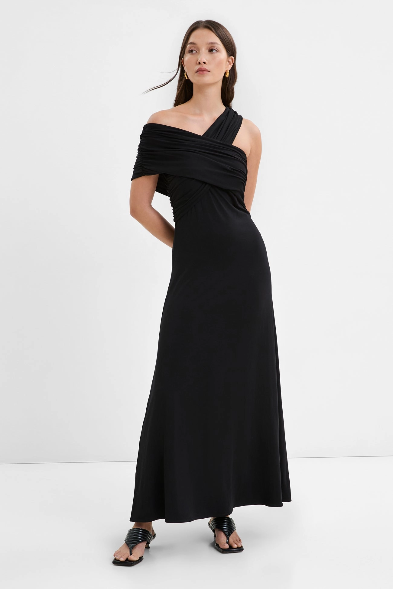 Spring-Season Linen Chic Alyssa Infinity Dress