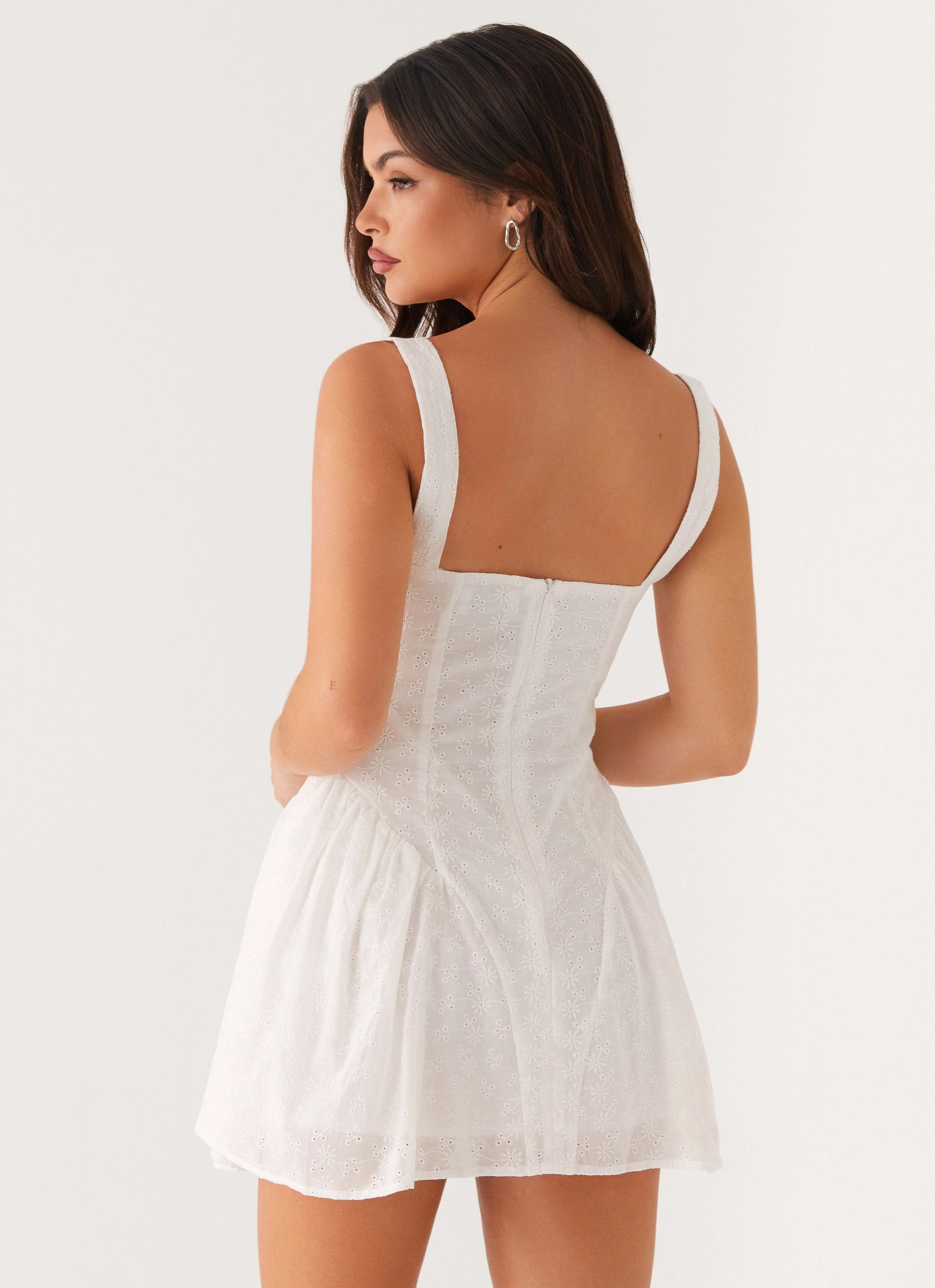 Alyssa Mini Dress - White Chic Energy Night Ready
