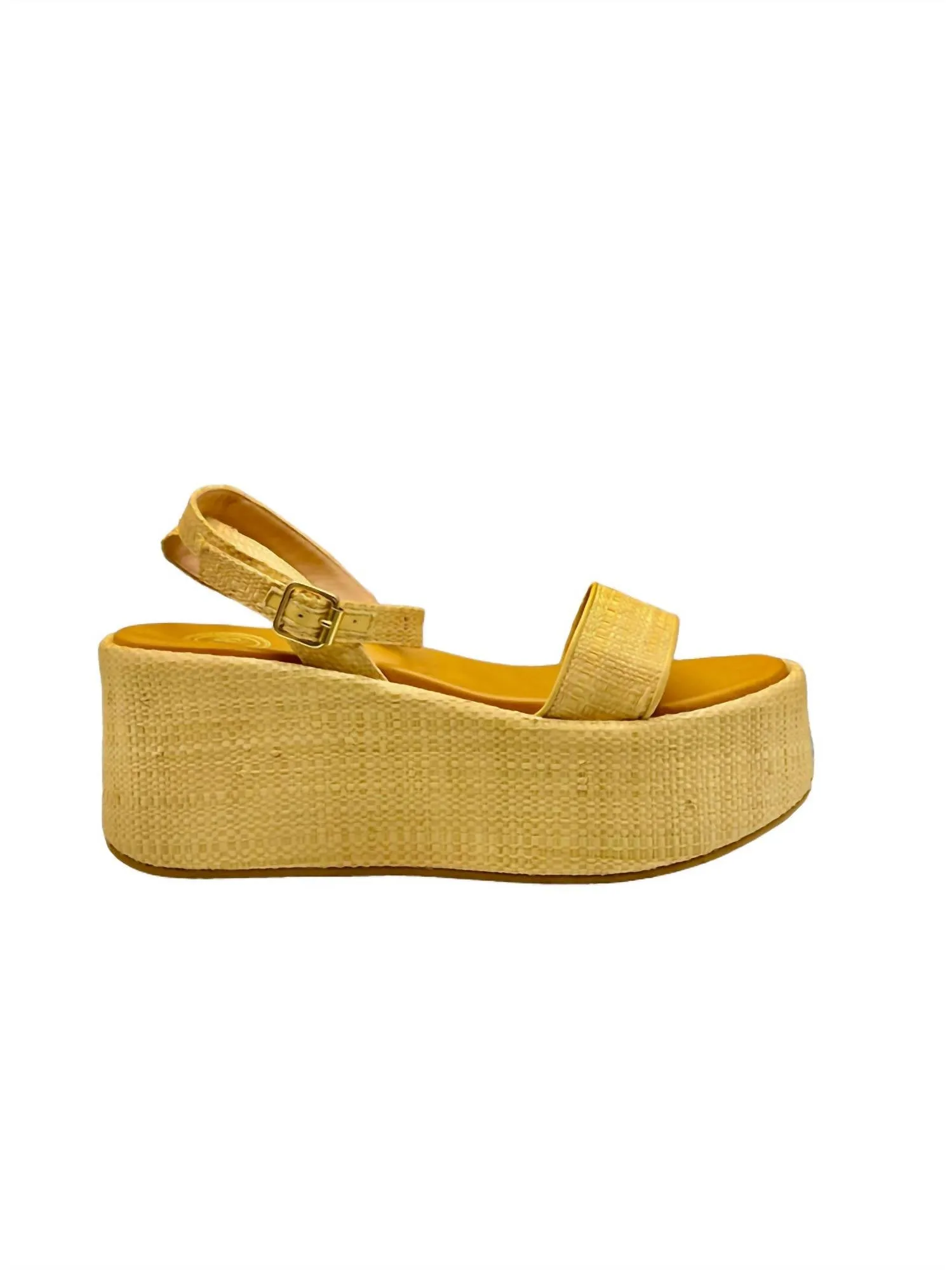 Amalfi Wedge In Raffia Natural Secure fit Breathable Footbed