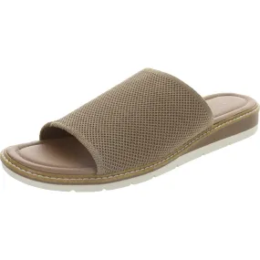 Ambra 15 Womens Wedge Slip On Slide Sandals Footwear for Summer