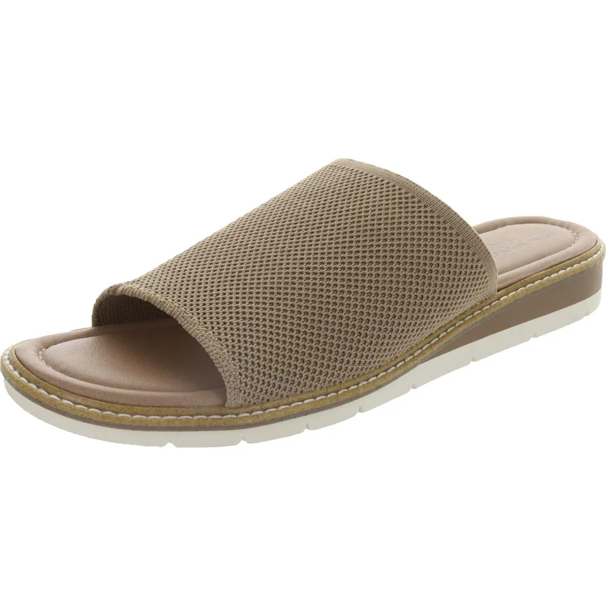 Ambra 15 Womens Wedge Slip On Slide Sandals Footwear for Summer