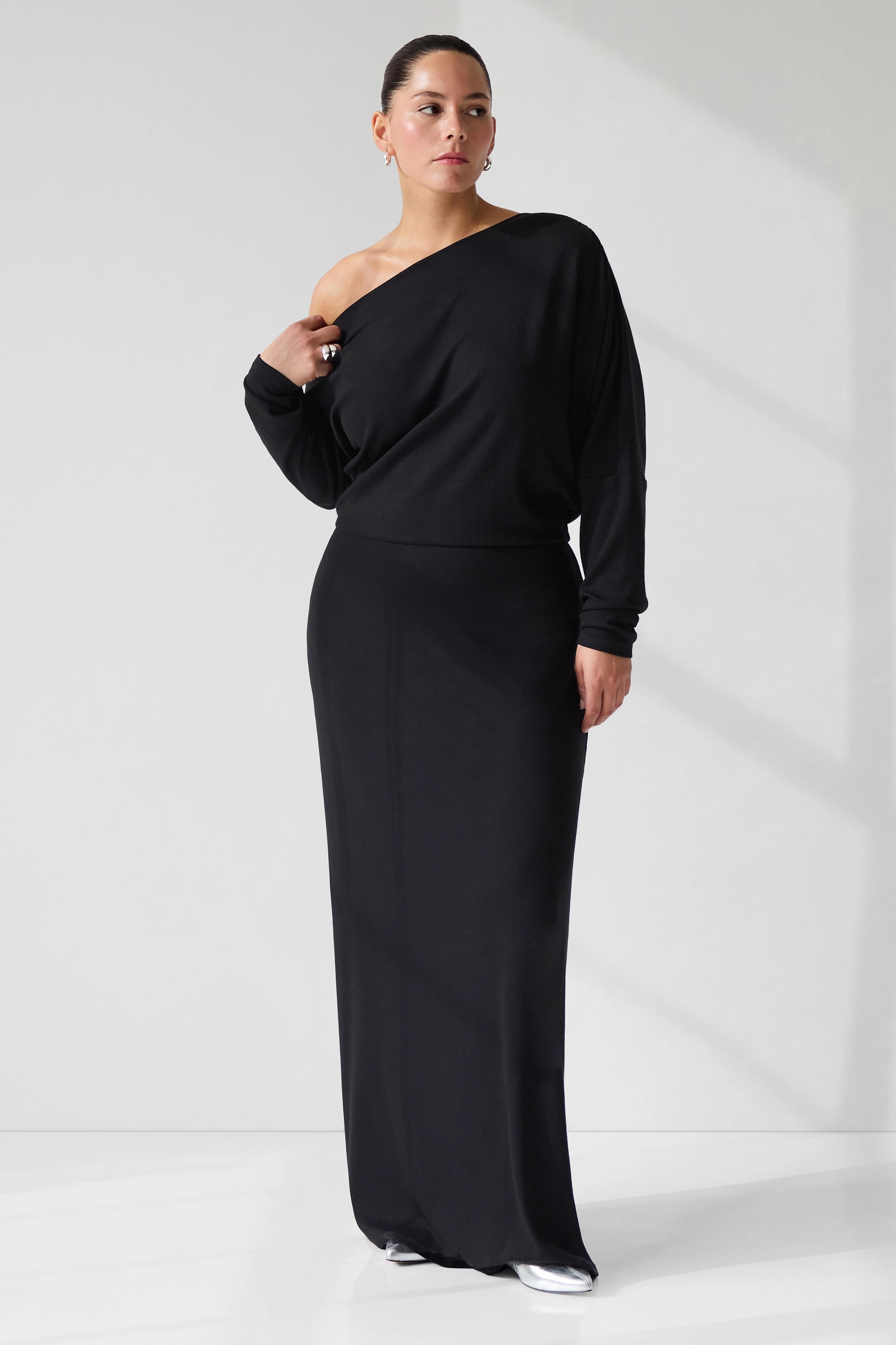 Amia Maxi Dress QuickDryTechnology Comfortable Waist