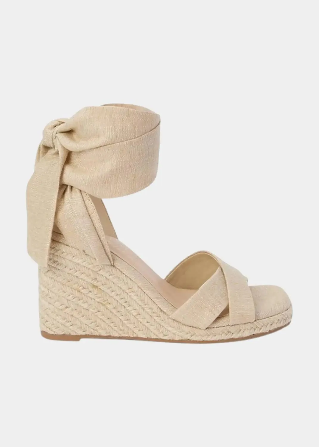 Women Bonaire Wedge Sandal In Natural Light Travel