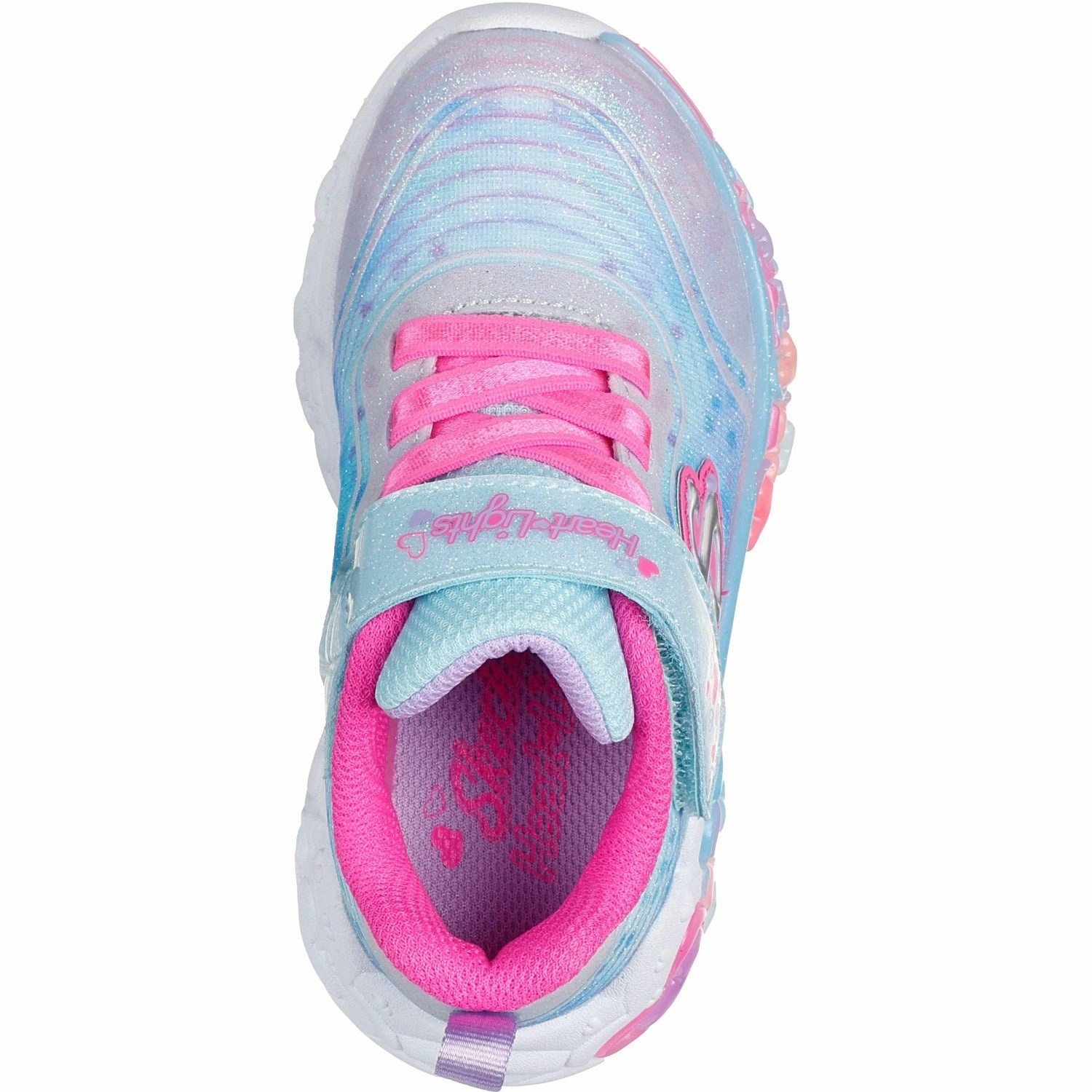 Skechers Eternal Heart Lights Sneakers Cushioned Control Balanced Cushioning