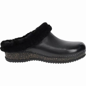 Women's Magda Wazy Milled Mule In Black AirCushion Non Slip Tread