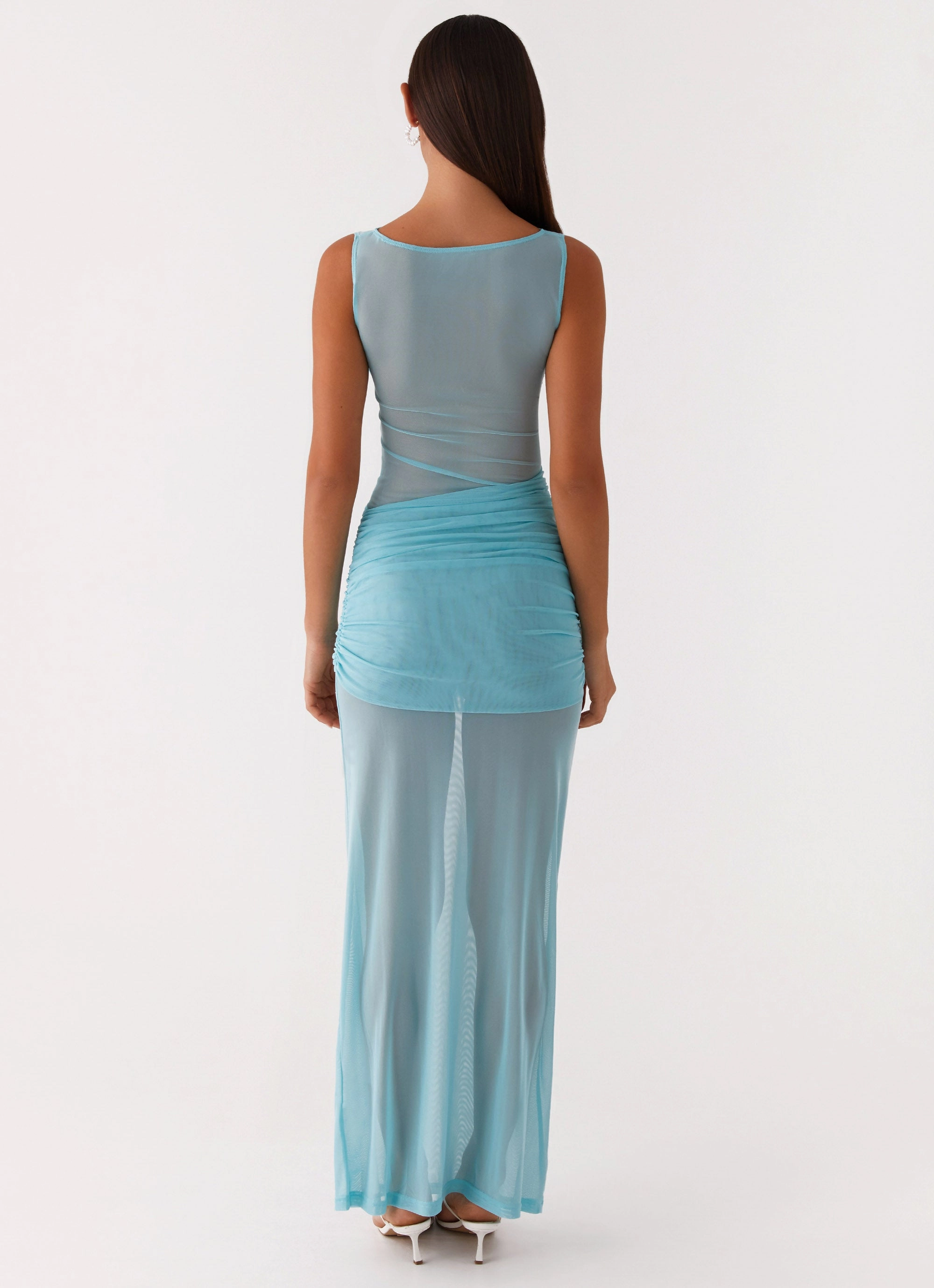 NoiseFreeFabric Trendy Design Apollo Maxi Dress - Aqua